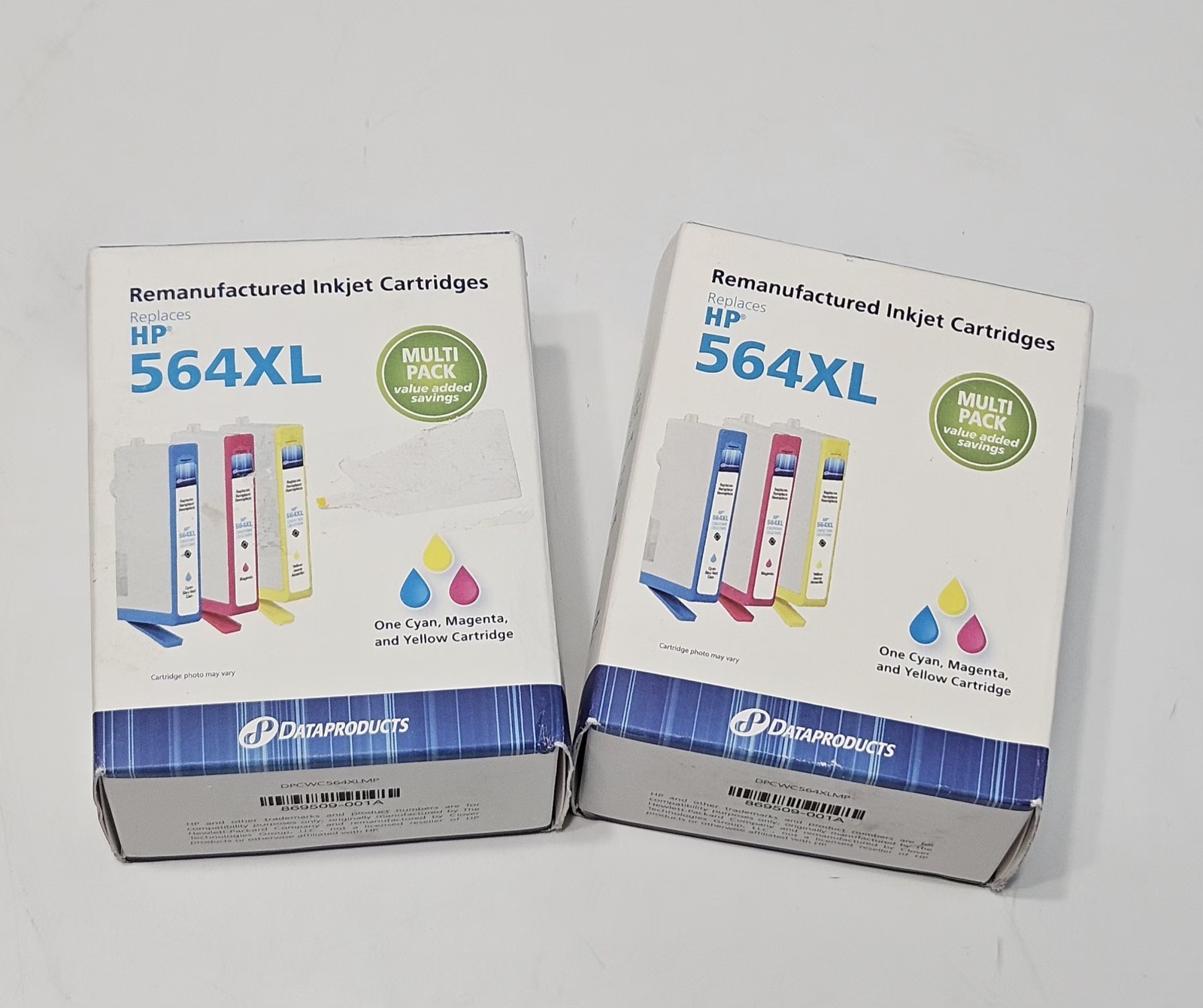 2 Pack! Dataproducts HP 564XL Multi-Color Ink Cartridge Set