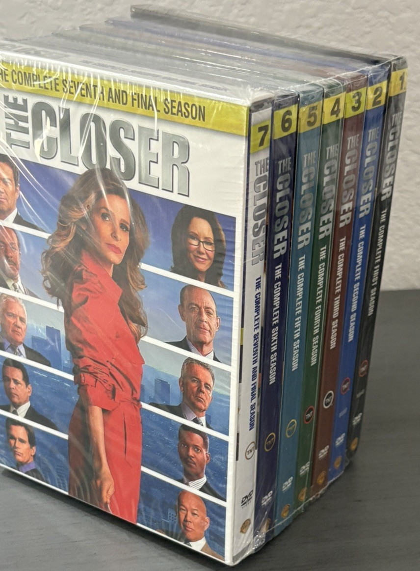 The Closer: The Complete Series season 1 – 7 (DVD, 28-Disc box Set) NEW & SEALED