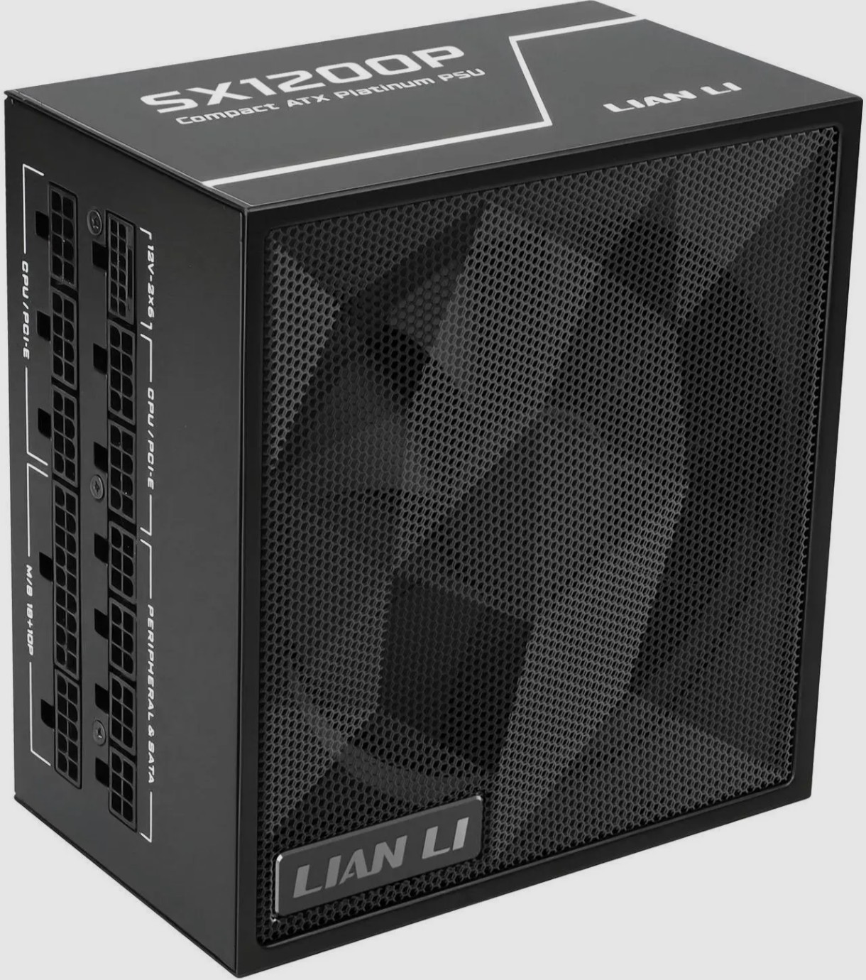 Lian Li SX1200P Platinum 1200W Compact ATX Form Factor Power Supply w/ 12V-2×6 C