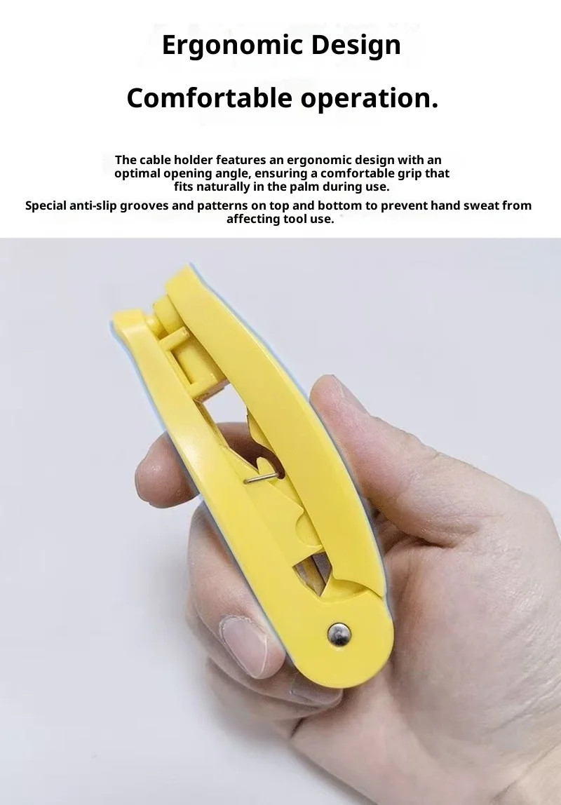 4-In-1 RJ45 Network Cable Tool With Cutting,Stripping,Untangling, And