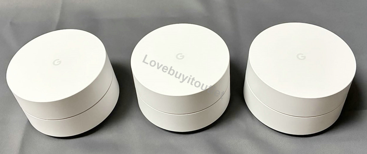 3 Pack Google Wi-Fi Mesh Network System Router Point AC1200