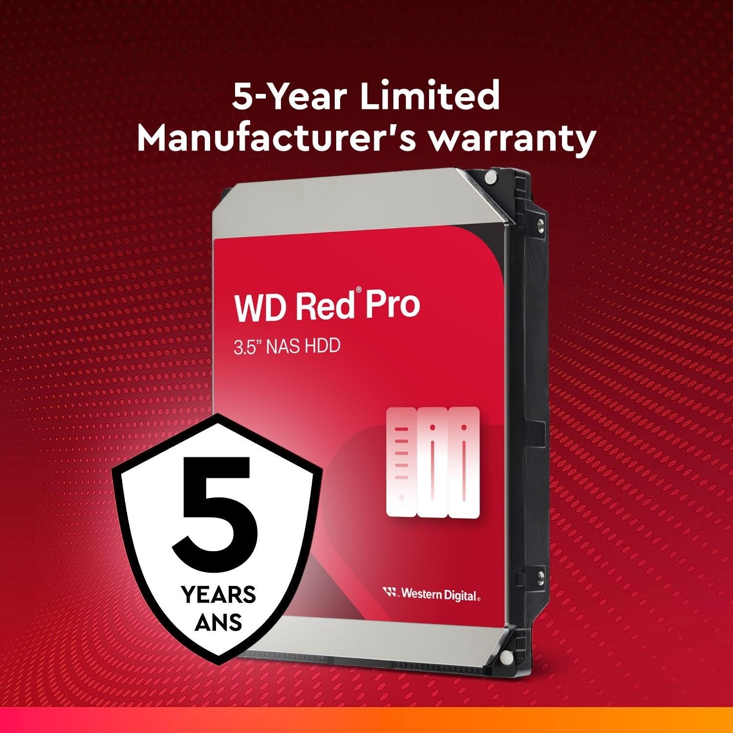 WD Red Pro WD161KFGX 16TB 3.5″ SATA Internal Hard Drive