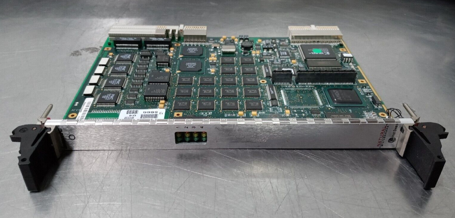 Natural Microsystems (NMS) 5666 CPCI AG4000C 4-T1 Single Slot 96 Ports Module