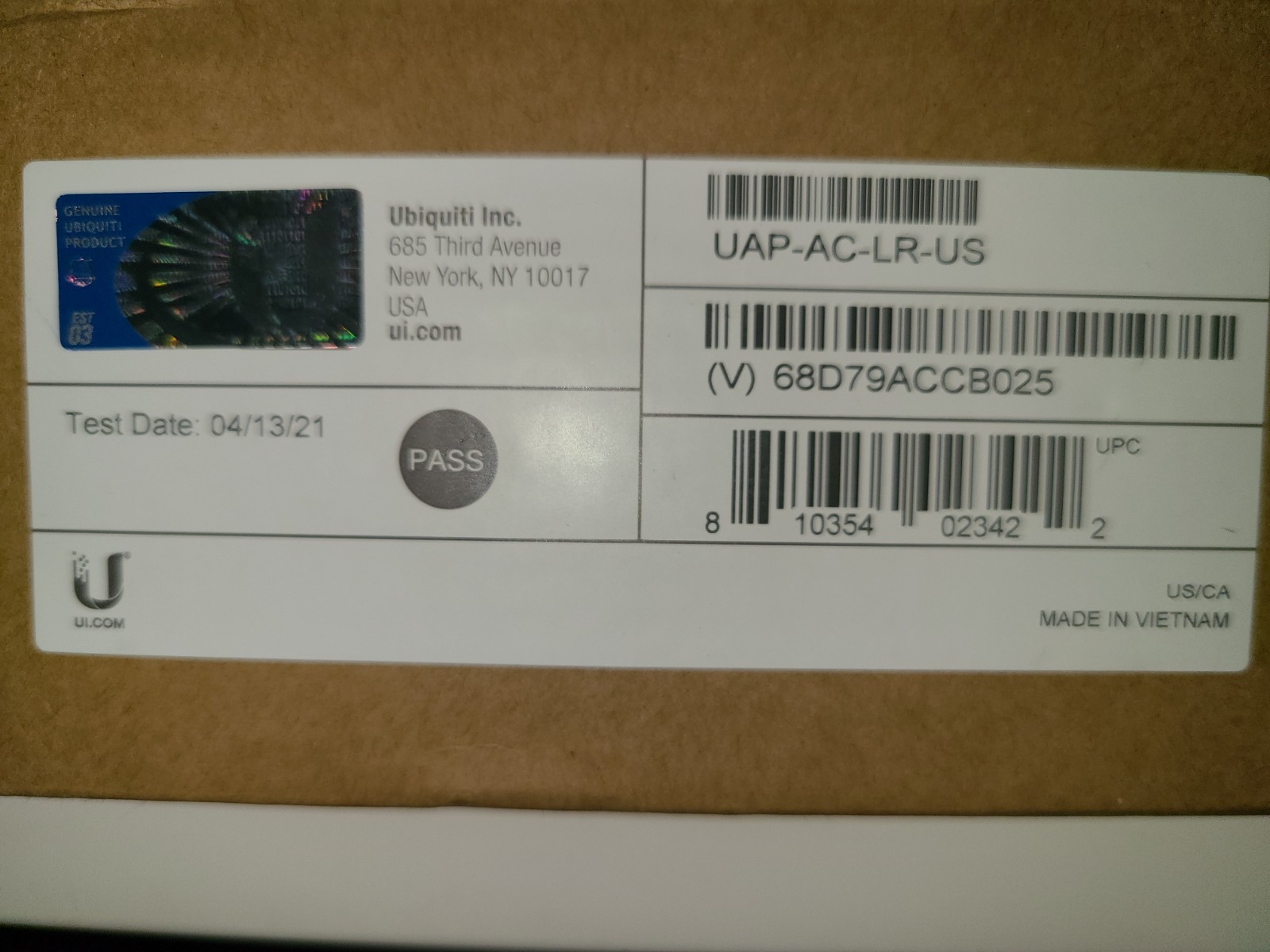Ubiquiti UniFi AP AC Long Range (UAP-AC-LR) wireless access point