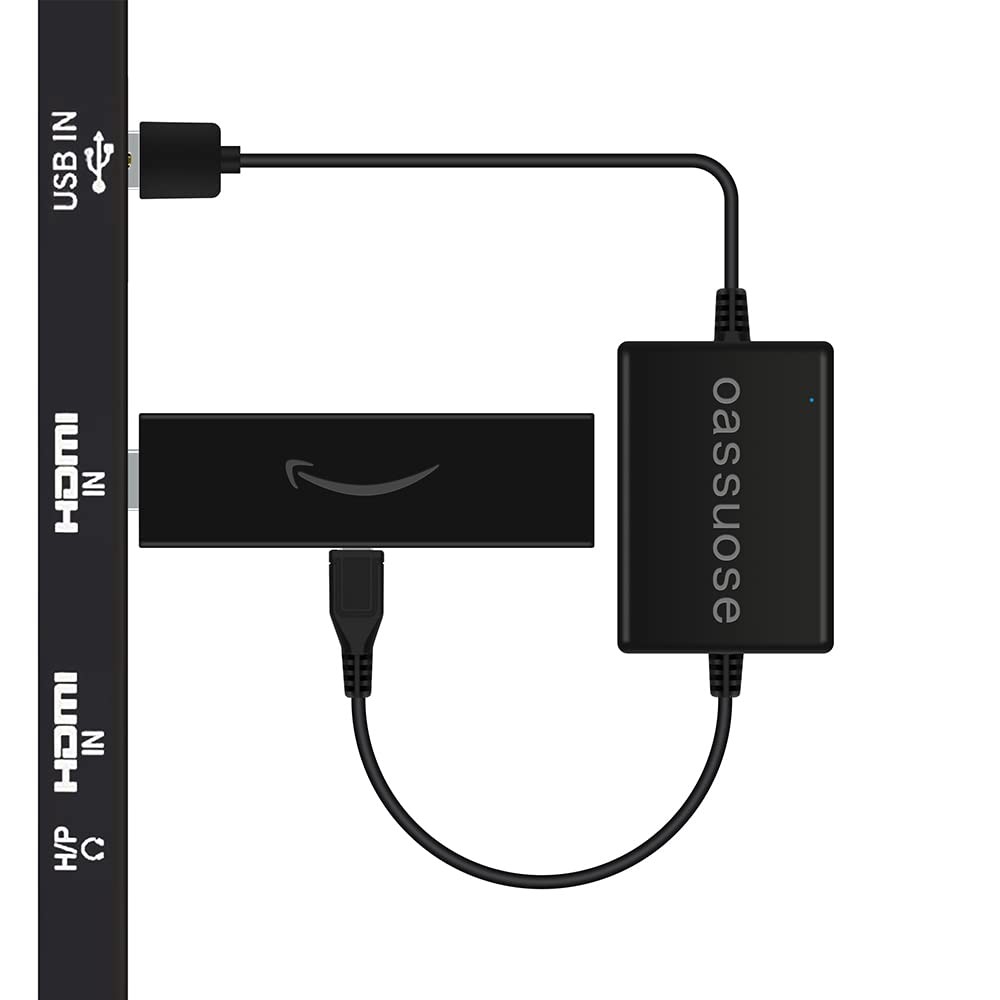 USB Power Cable Adapter for Fire TV Stick,Powers Streaming TV Sticks Directly…