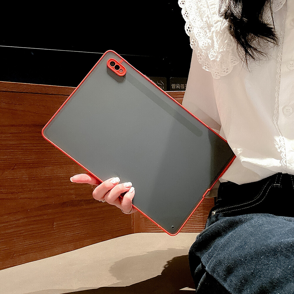 Matte Clear Cover For Samsung Galaxy Tab S9+ S8 S7 A9+ A8 Tablet Shockproof Case