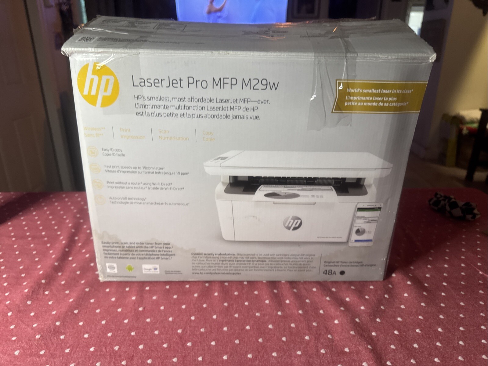 HP LaserJet Pro MFP M29w Printer – White