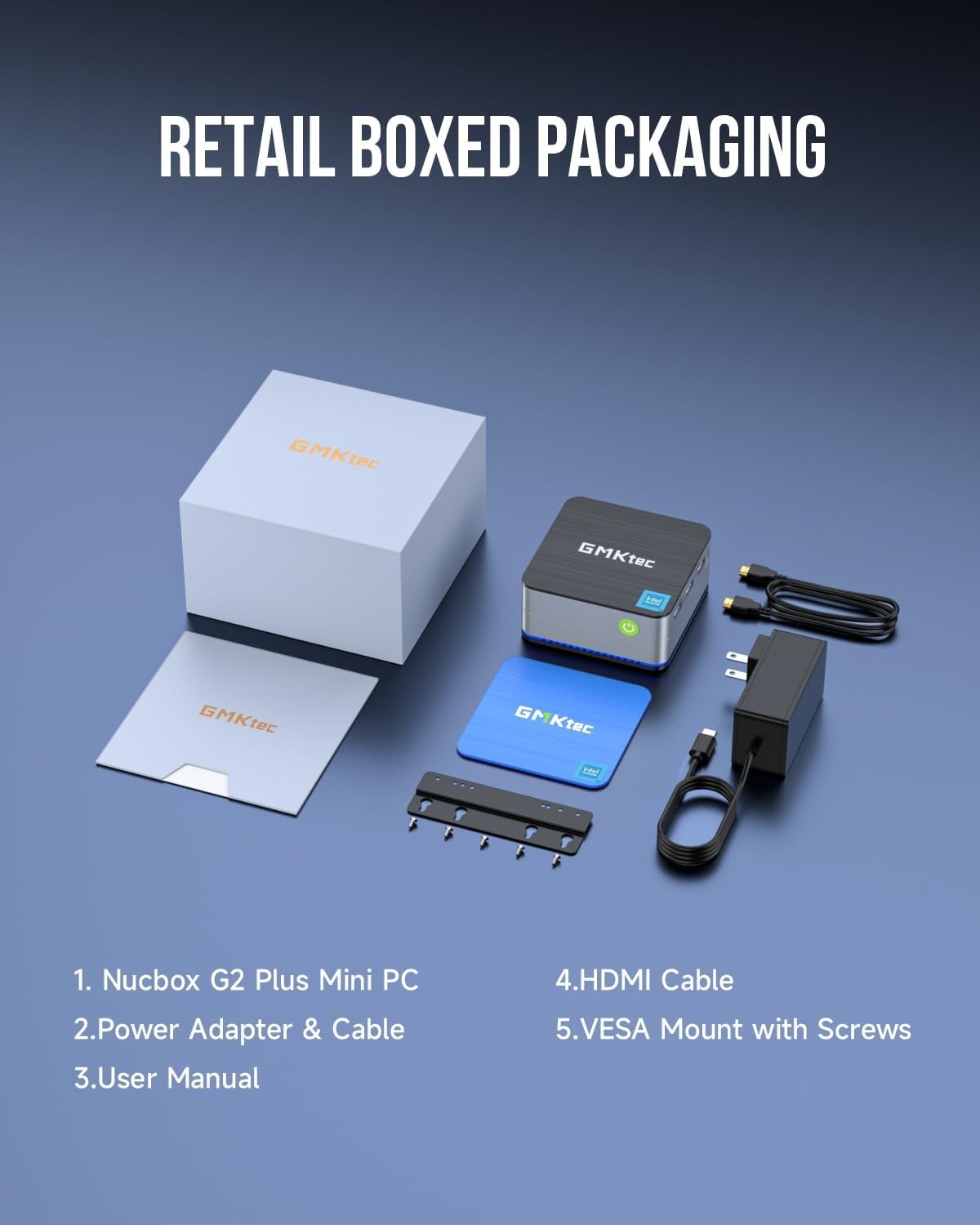 Versatile Intel N150 Mini Desktop PC: 12GB DDR5, 4K Display, WiFi 6 Connectivity