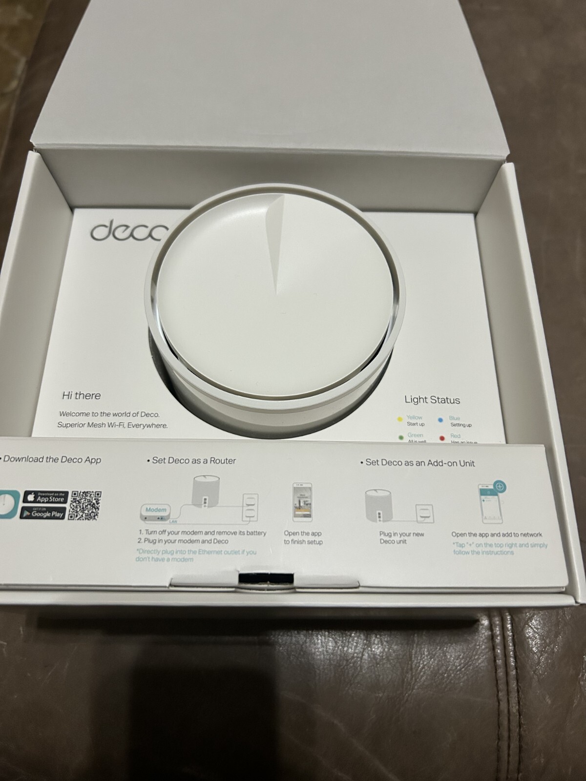 TP Link 246155 TP-LINK NT Deco X20 1-pack Ax1800 Whole Home Mesh Wi-fi 6 Unit
