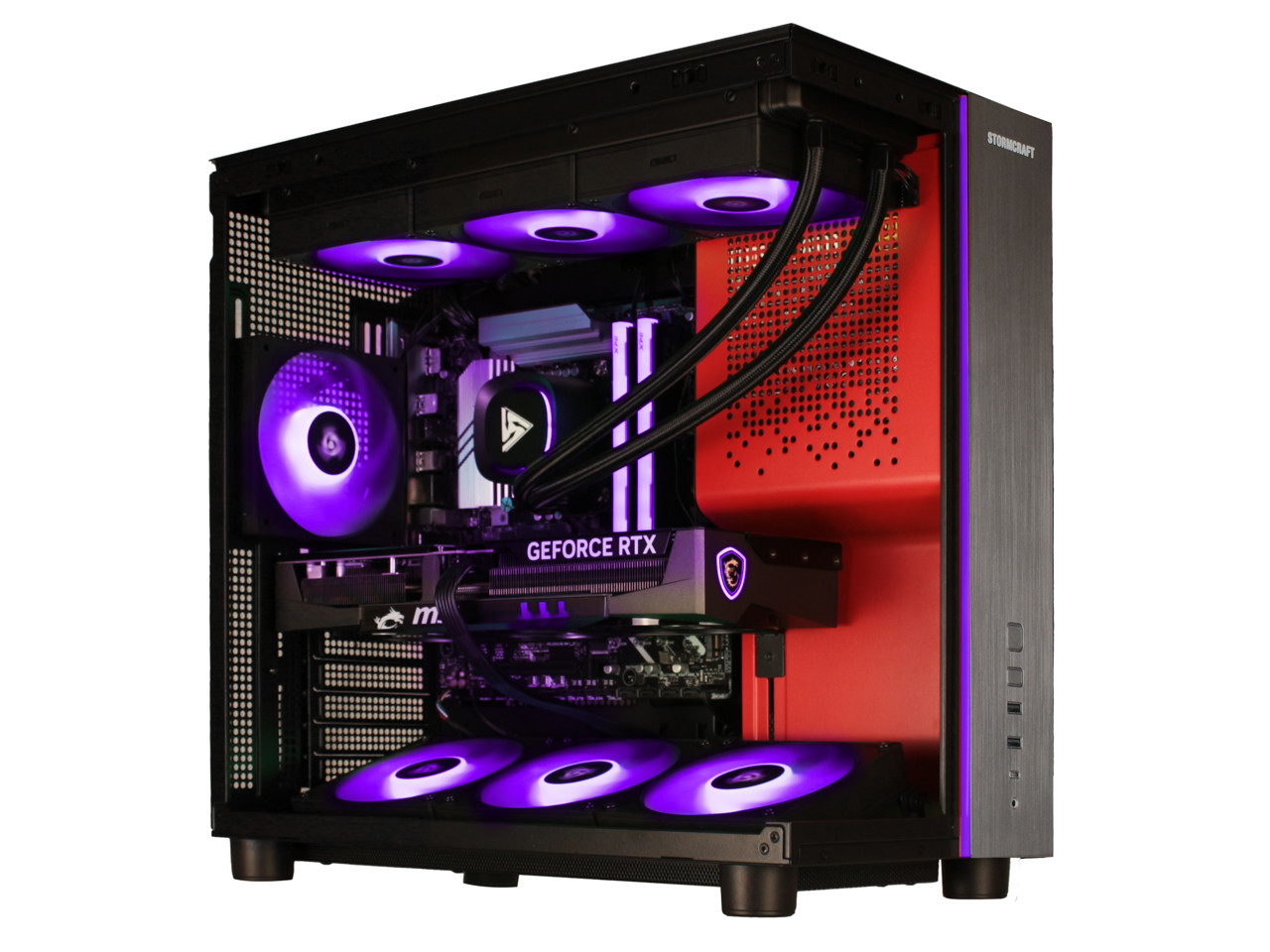 STORMCRAFT Gaming PC PHANTOM INTEL Core Ultra 7 265F NVIDIA RTX 5080 – AI