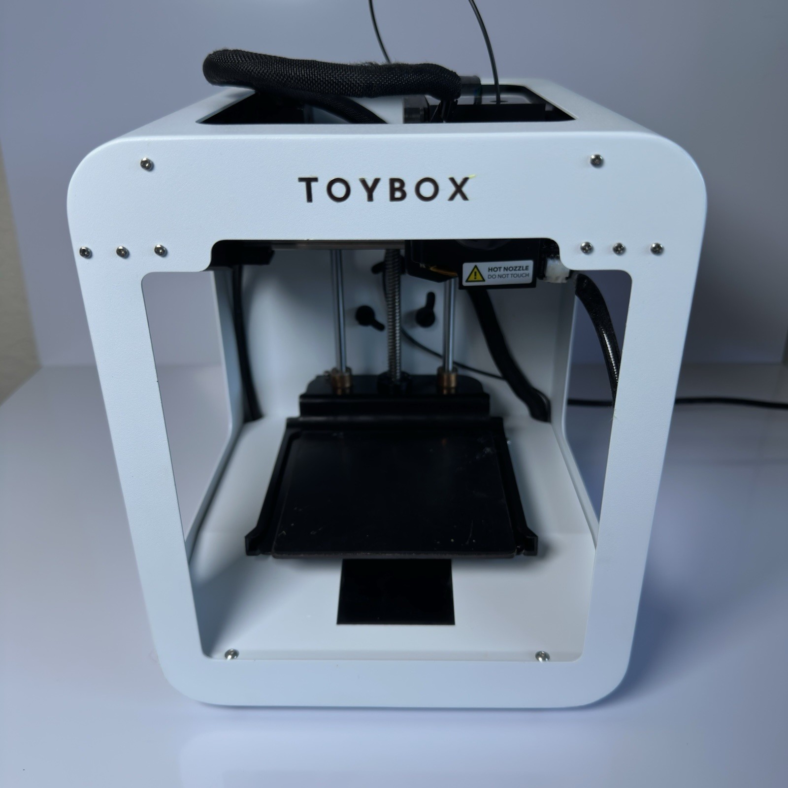 Toybox Alpha One 3D Printer Tested Working with Power Cord + 2lb Filament