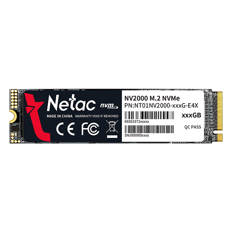 Netac 1TB 512GB 256GB M.2 2280 Internal Solid State Drive PCIe Gen3x4 NVMe SSD