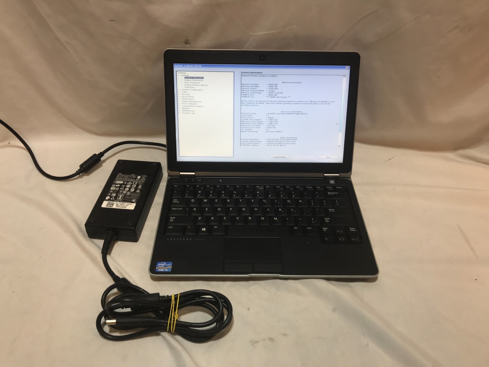 FAST Windows 7 Dell Latitude Laptop E6230 Intel Pentium i5 CPU / Charger  HDMI