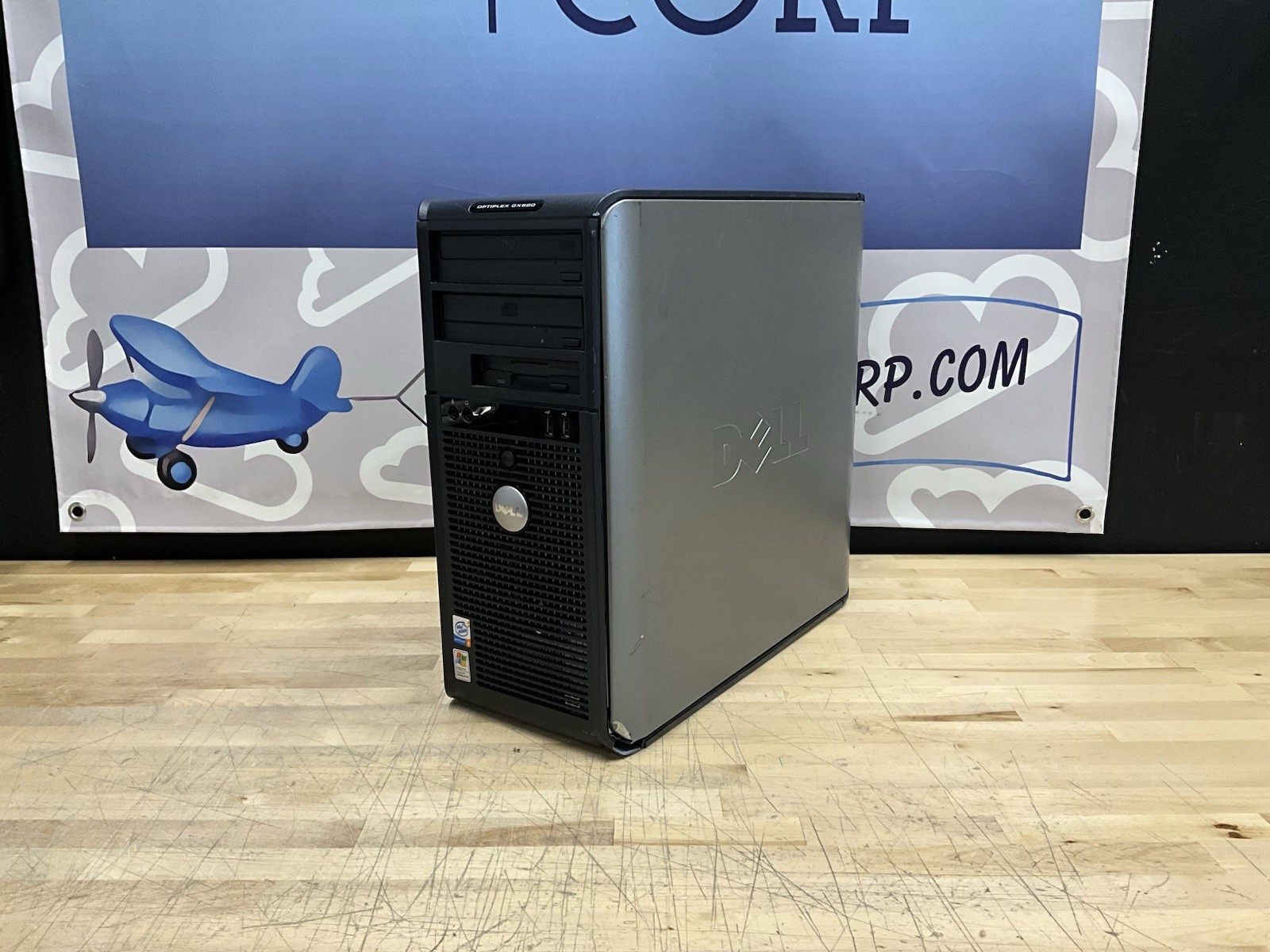 Dell Optiplex GX620 Mini Tower Retro Gaming PC ATI Radeon Dedicated GPU 160 MT