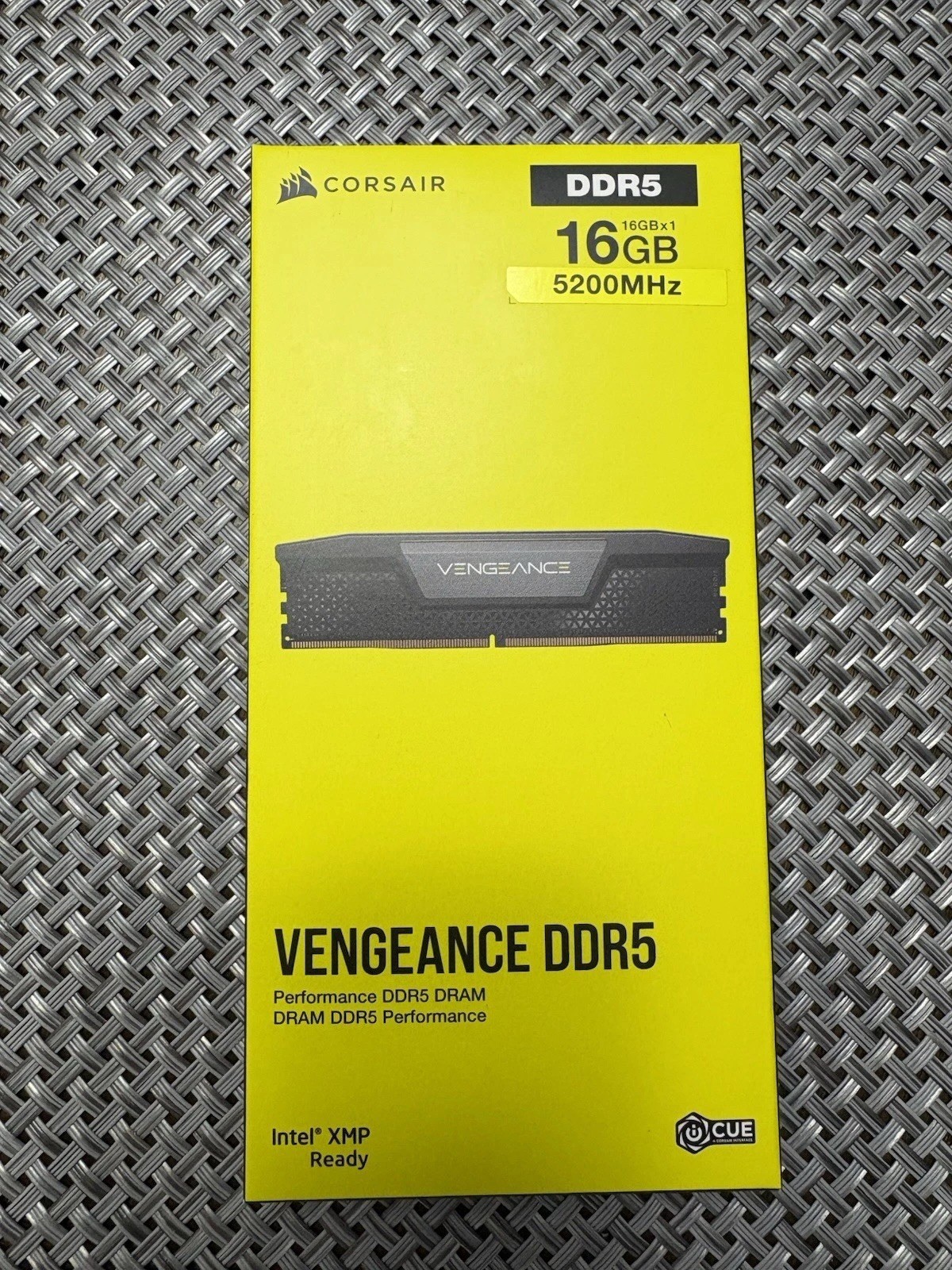 CORSAIR Vengeance DDR5 RAM 16GB (1x16GB) 5200MHz CL40-40-40-77 Expo Memory