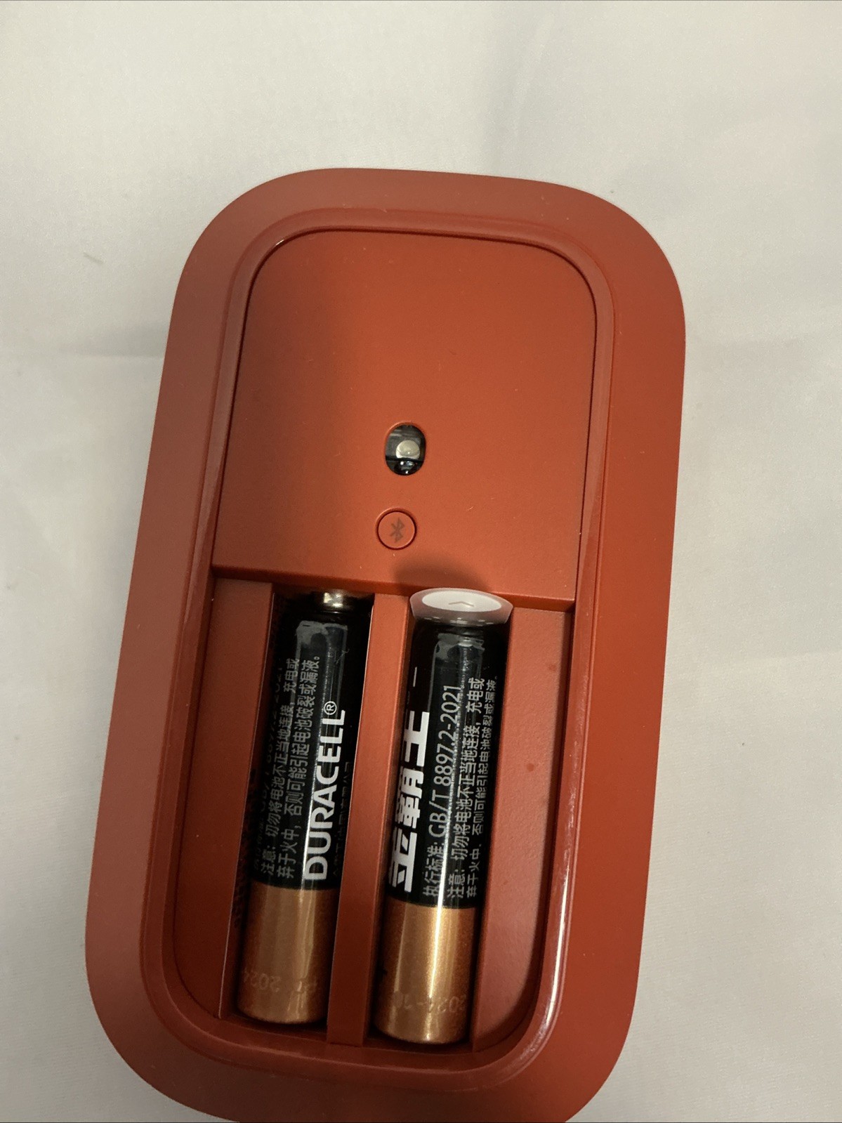 Microsoft Modern Mobile Mouse Orange Bluetooth Wireless No Box