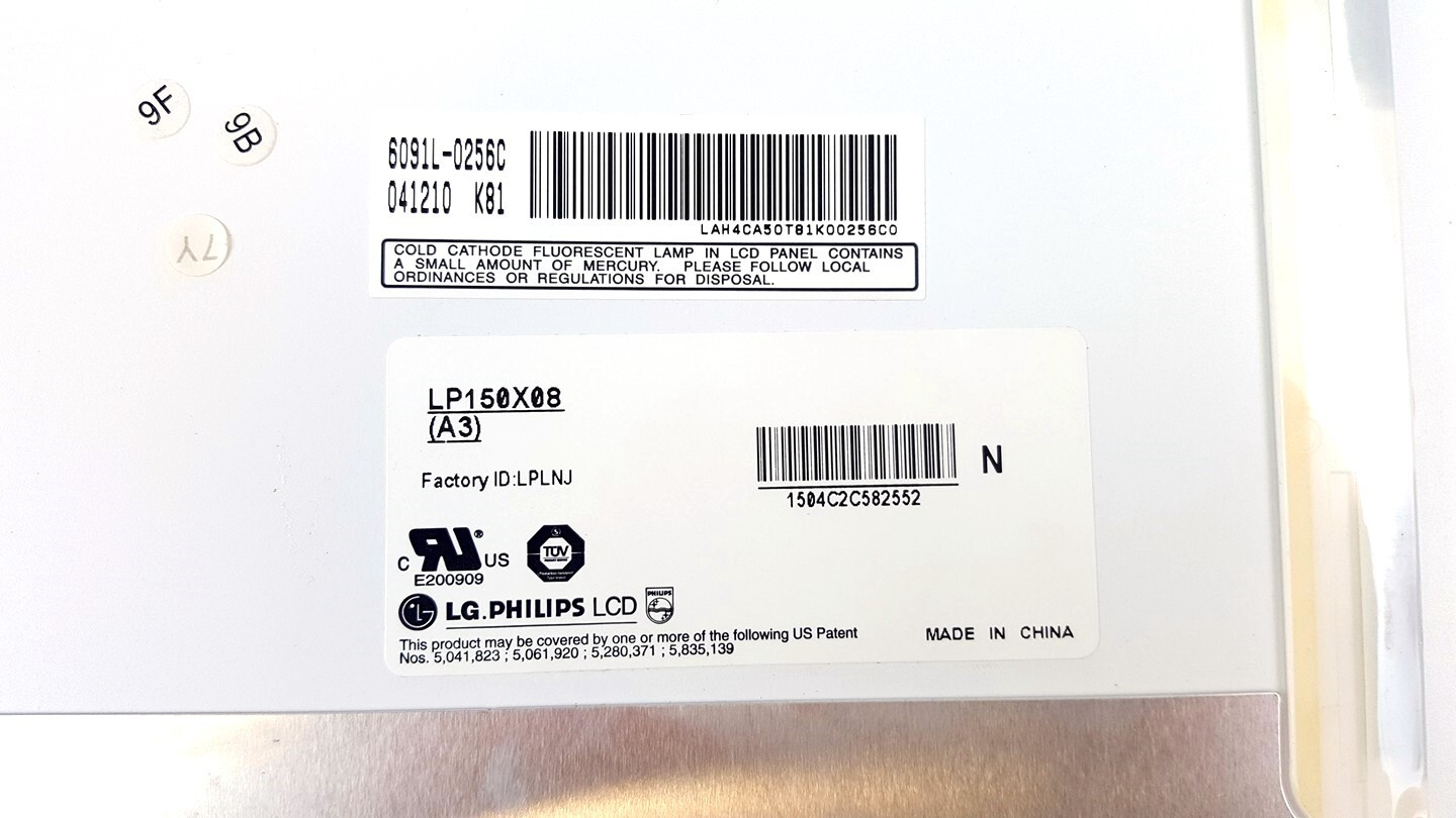 LG Philips 15.0″ 1024×768 XGA 30pin Laptop Matte LCD Display Screen LP150X08-A3