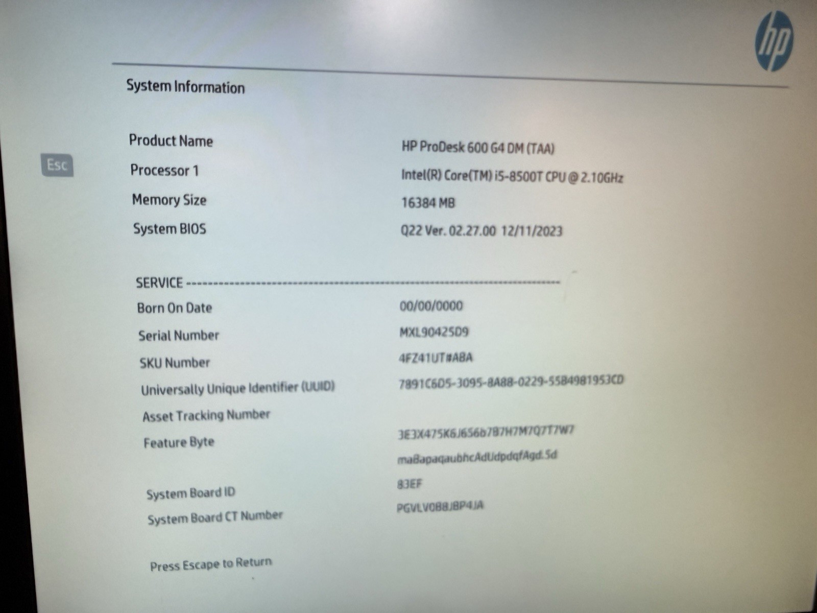 ✔️ HP ProDesk 600 G4 DM MINI ⭐️ i5-8500T ⭐️ 512Gb NVMe ⭐️ 16Gb ⭐️ WINDOWS 11 PRO