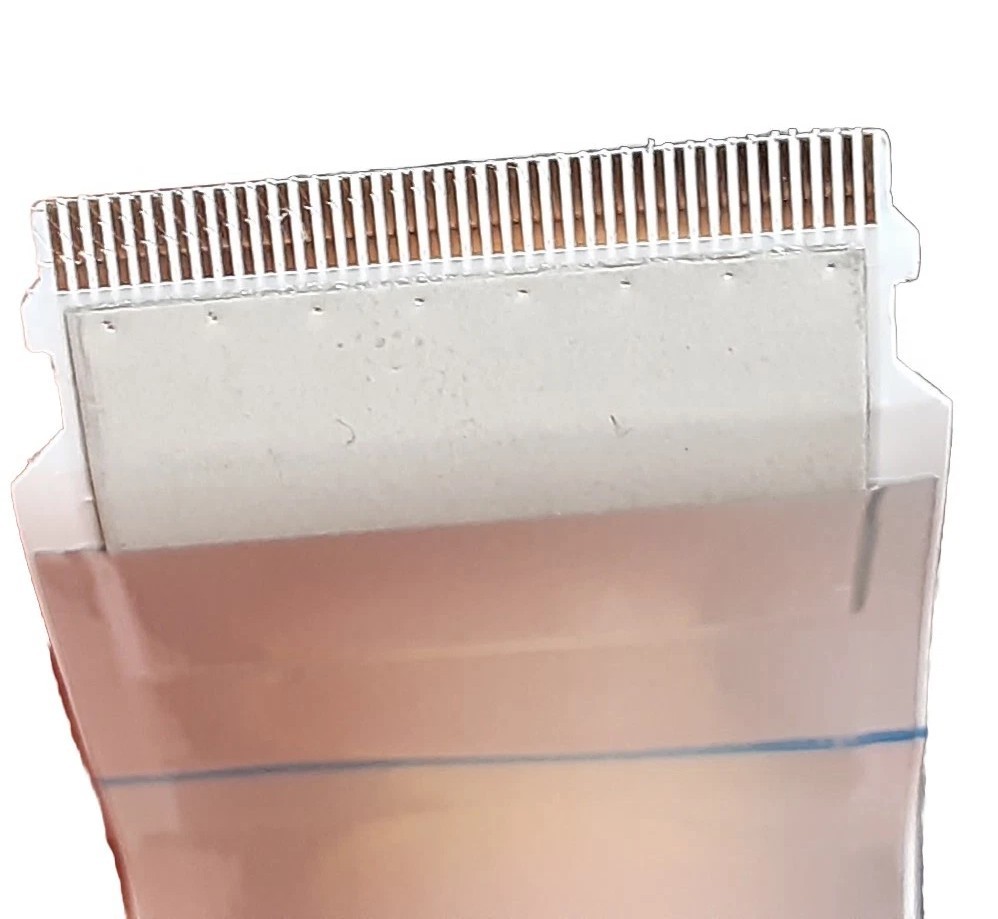 40 Pin .5mm Pitch Shielded Flat Flex Cable W/Ears (20.4mm X 19″) Type A Gold
