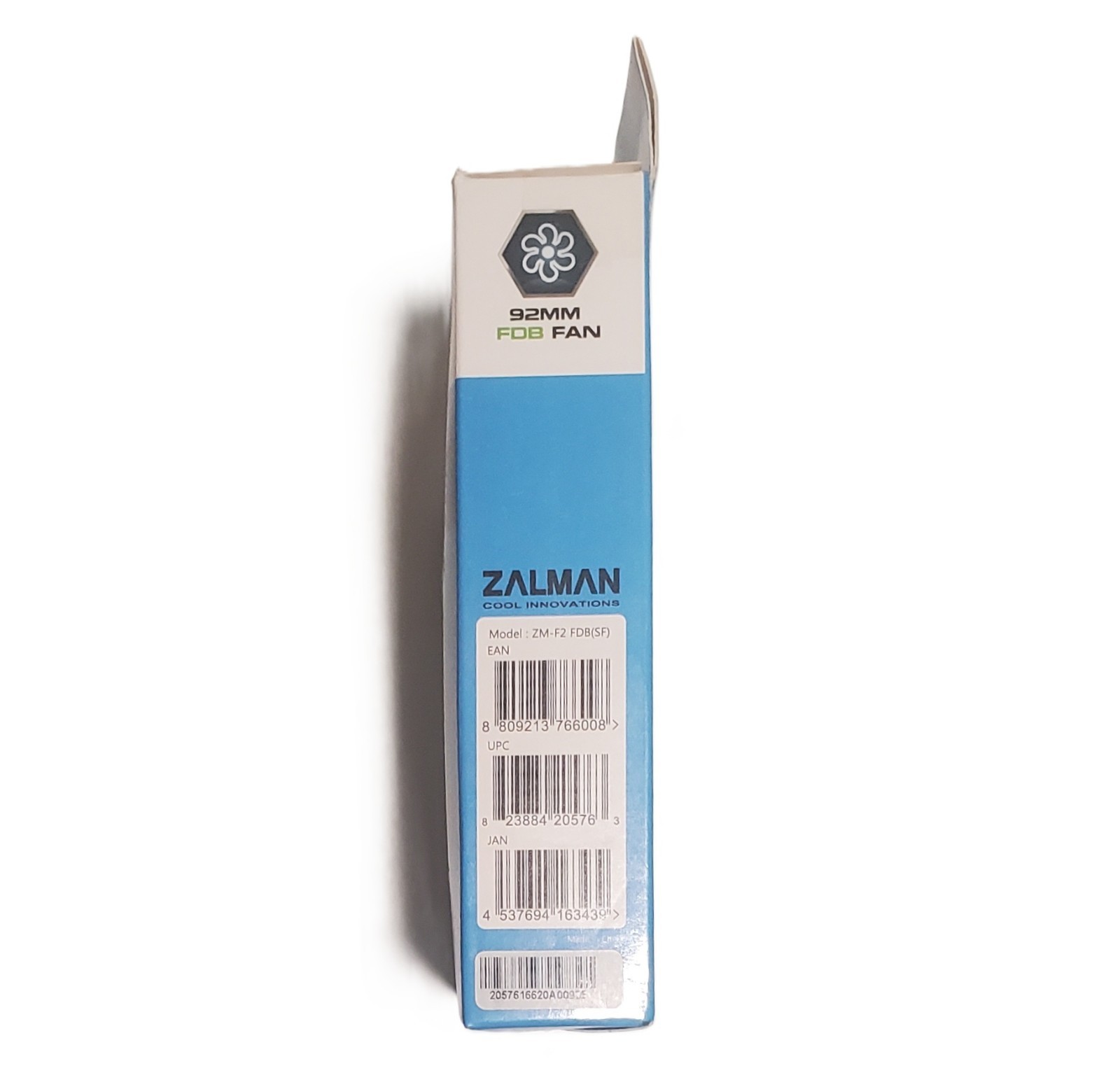 NEW Zalman 92MM Case Fan Fluid Dynamic Bearings Clear Ultra Quiet Series 1500RPM