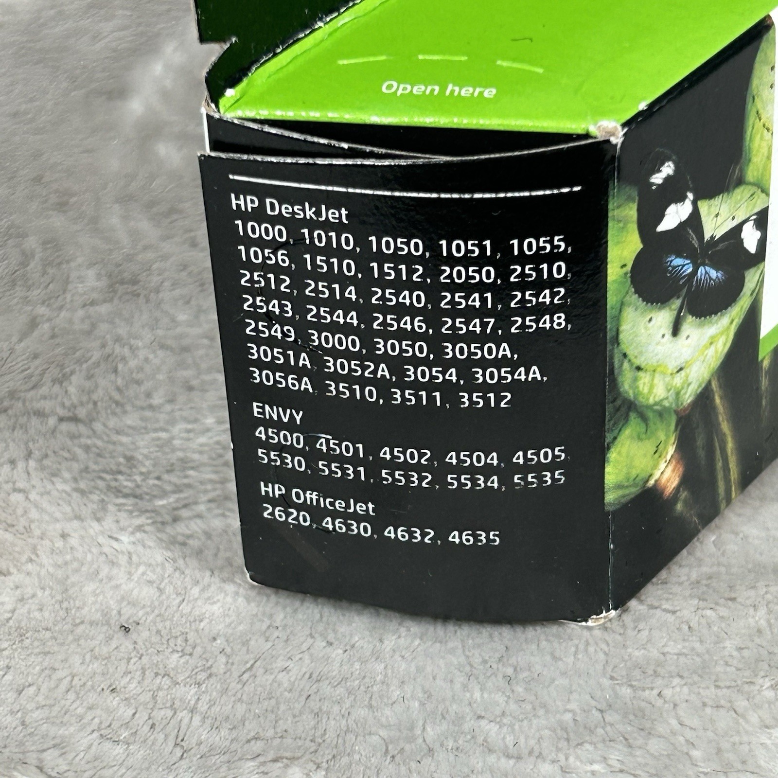HP 61 XL Black High Yield Ink Cartridge – CH563WN#140 Exp: 8/2026