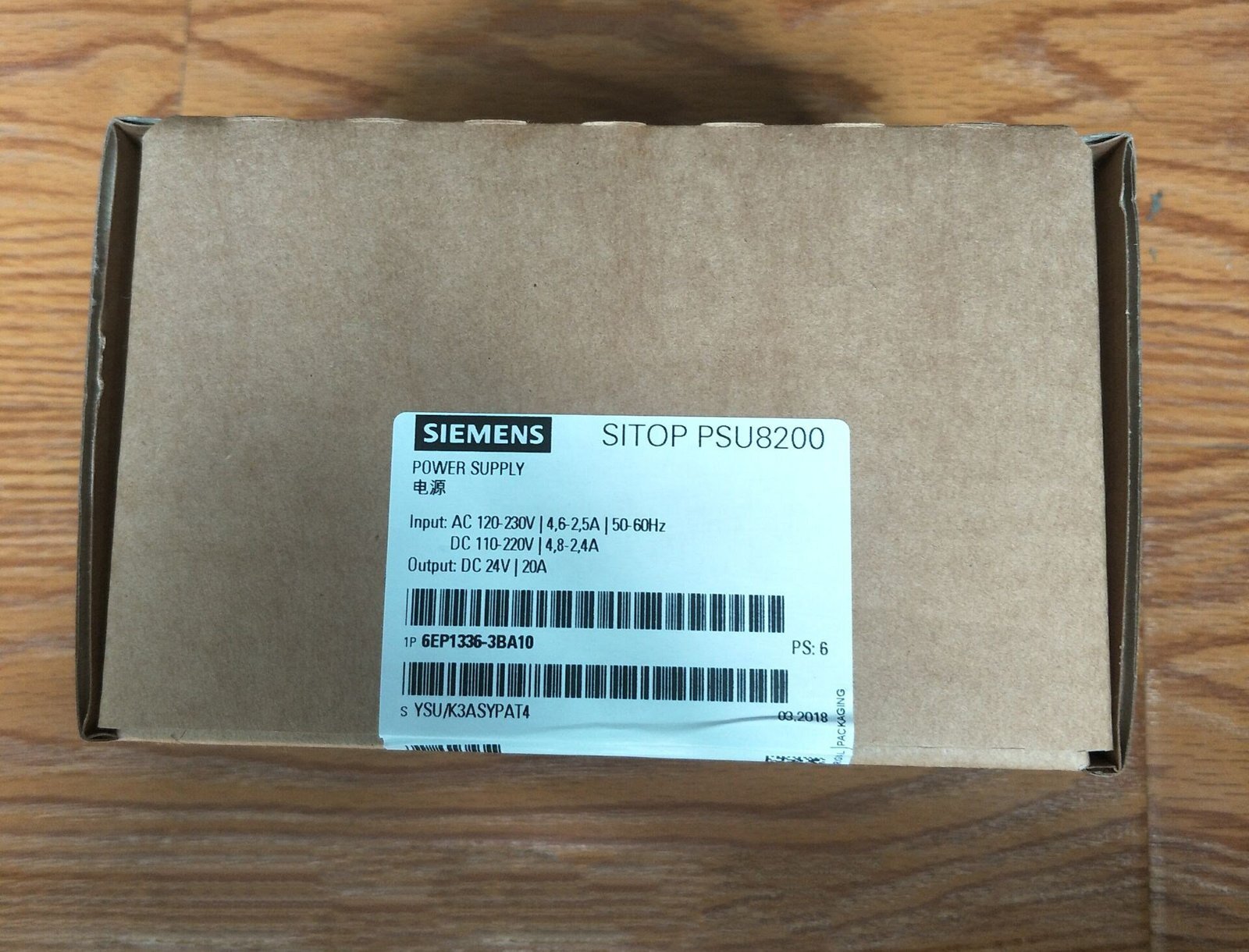 New In Box Siemens Power Supply 6EP1 436-3BA10 6EP1436-3BA10 1 year warranty#XR