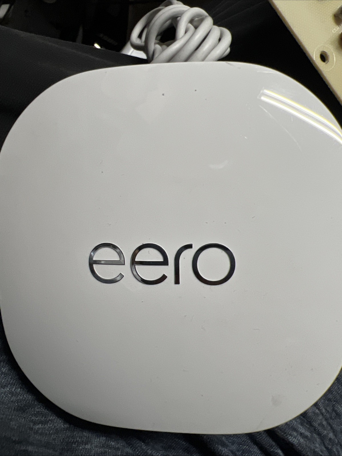 Eero 6 + Plus Dual Band Mesh Wi-Fi 6 Router R010001 With Power Cord