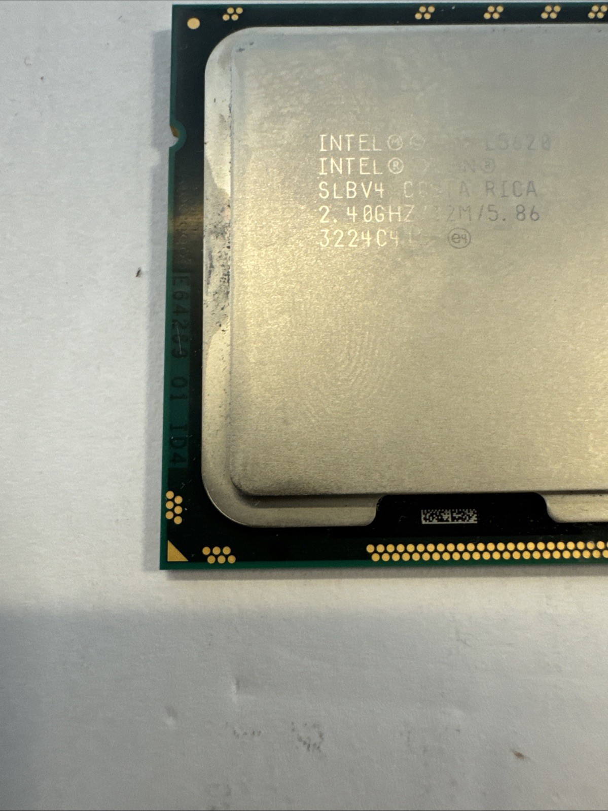 Intel Xeon E5620 2.40GHz Quad-Core LGA 1366 CPU SLBV4 Tested
