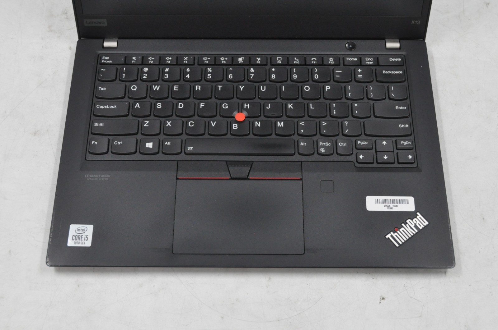 Lenovo ThinkPad X13 Carbon Intel Core i5-10210U 8GB RAM No SSD #1942