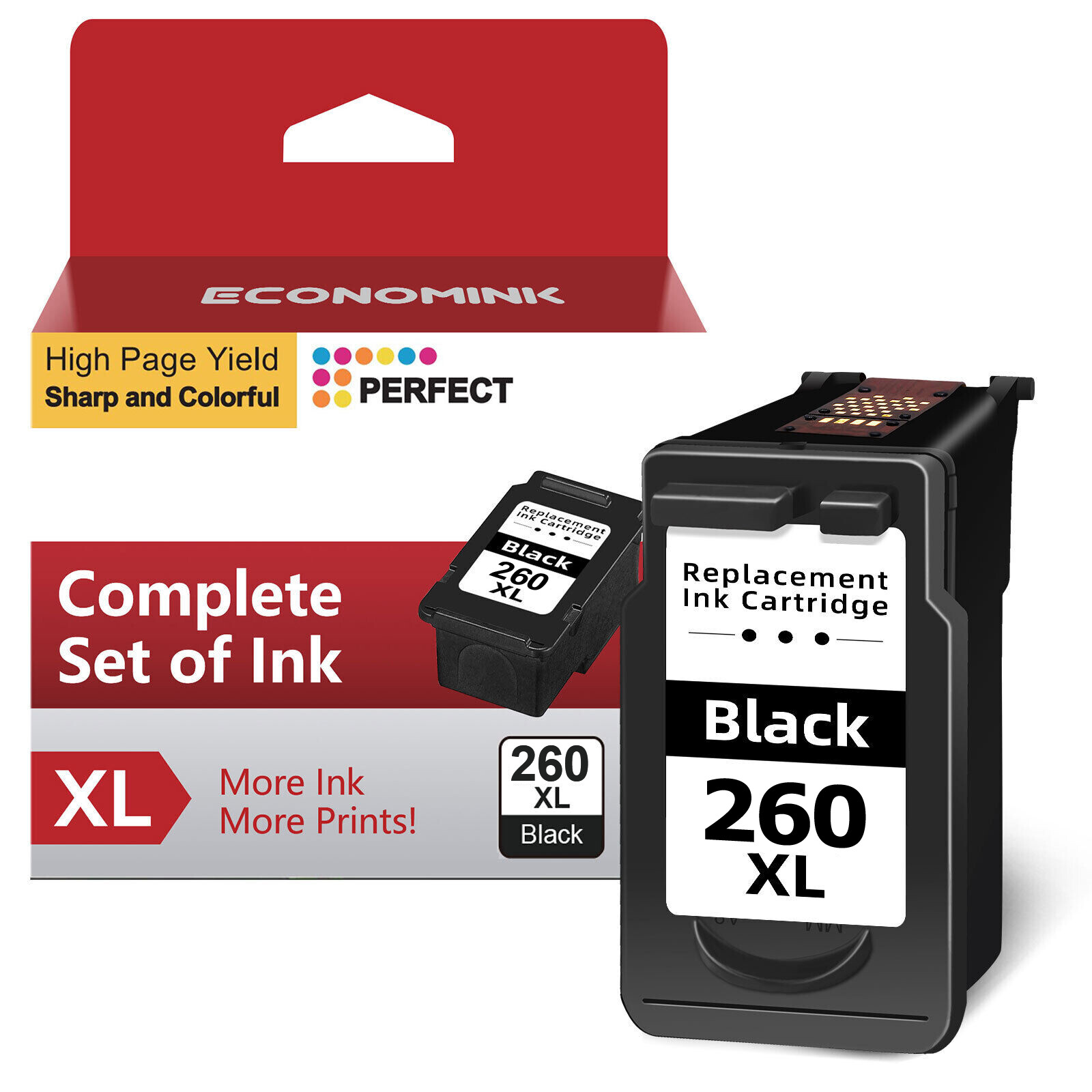 PG-260XL CL-261XL Ink Cartridges for Canon Pixma TS5320 TS6420 TS640A TR7020