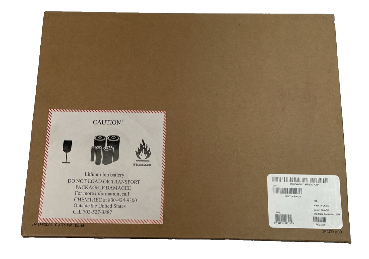 NEW Dell Latitude 11 K12M Keyboard Dock – Black