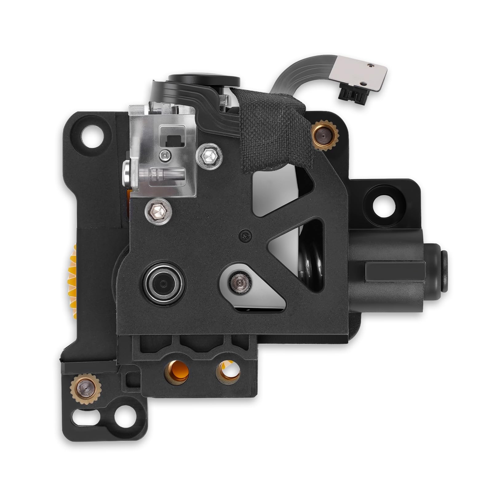 Extruder Dual Gear Unit For Bambu Lab P1P P1S 3D Printer Parts Stainless Steel