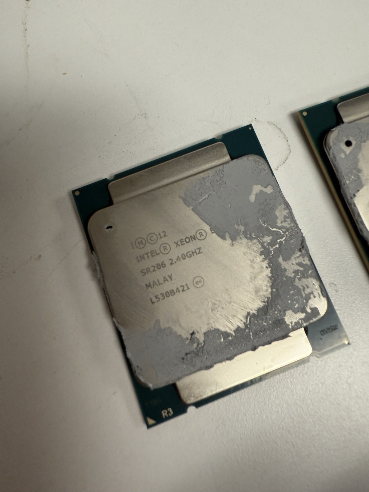 ✅ LOT of 2 ✅ SR206 INTEL XEON E5-2630V3 2.40GHz 20M ✅ 8 CORES ✅ PROCESSOR ✅