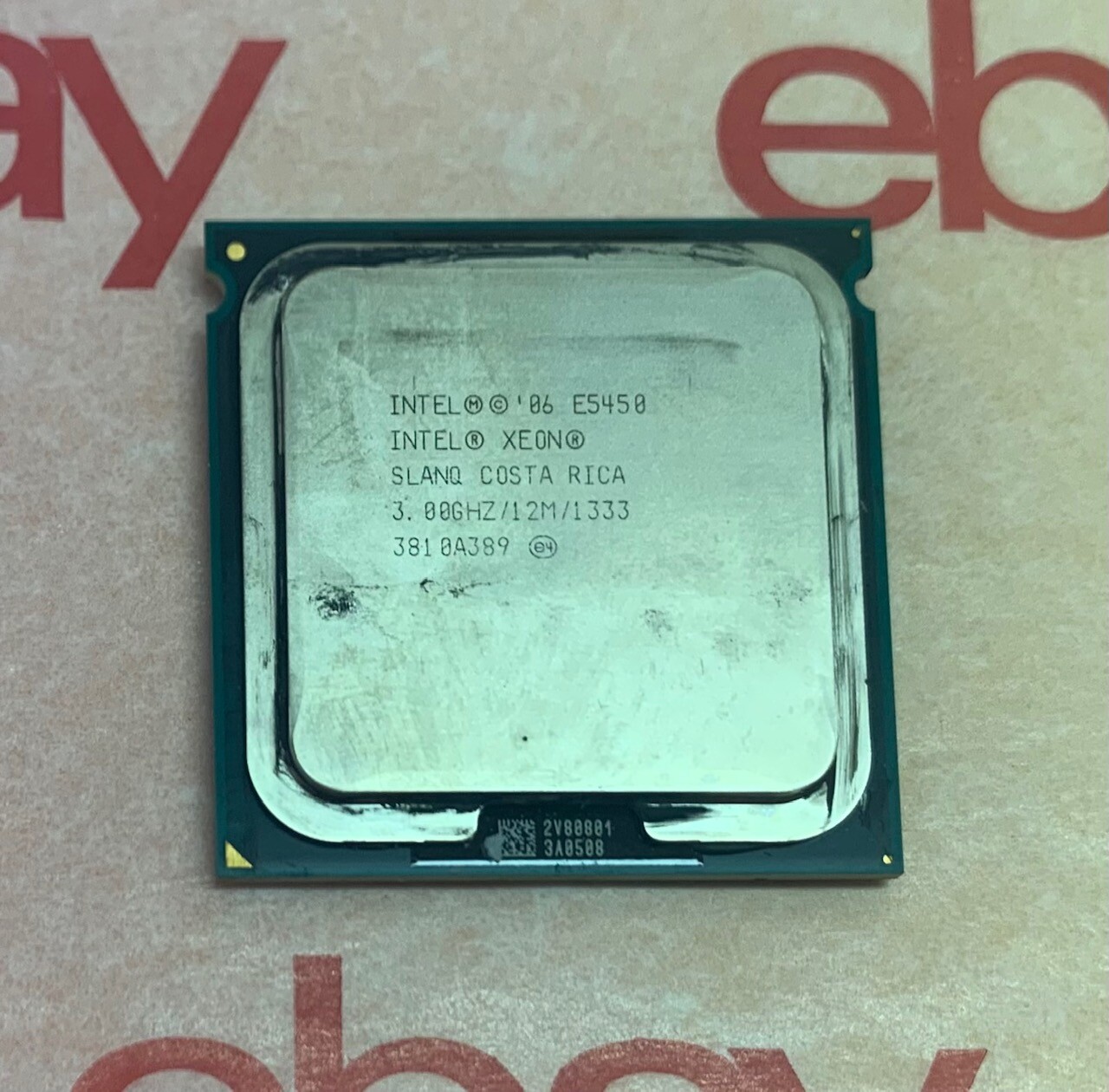INTEL E5450 XEON SLANQ -COSTA RICA 3.00GHZ/12M/1333 381 0A389 Processor