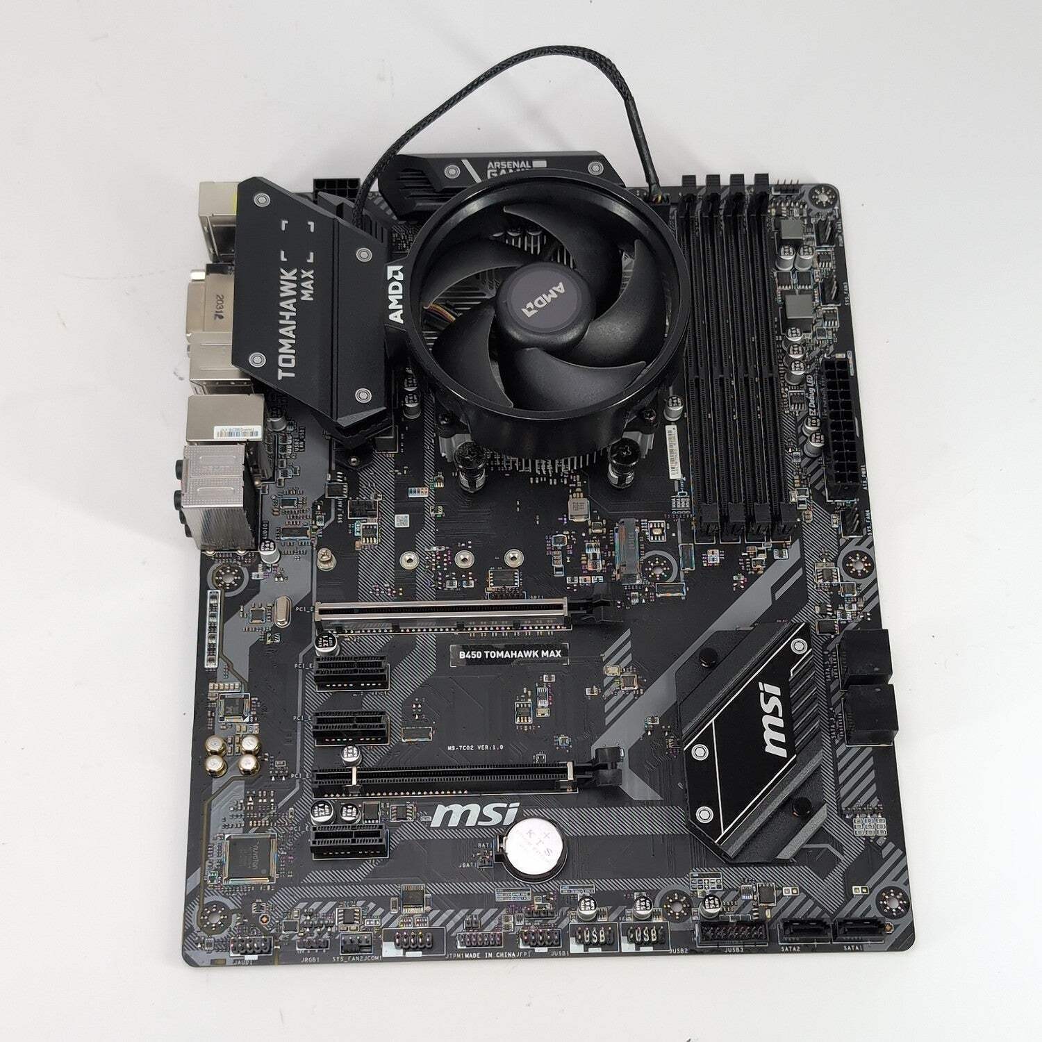 MSi B450 TOMAHAWK MAX AM4 AMD Ryzen 5 2600 6 Core 3.40GHz ATX Combo