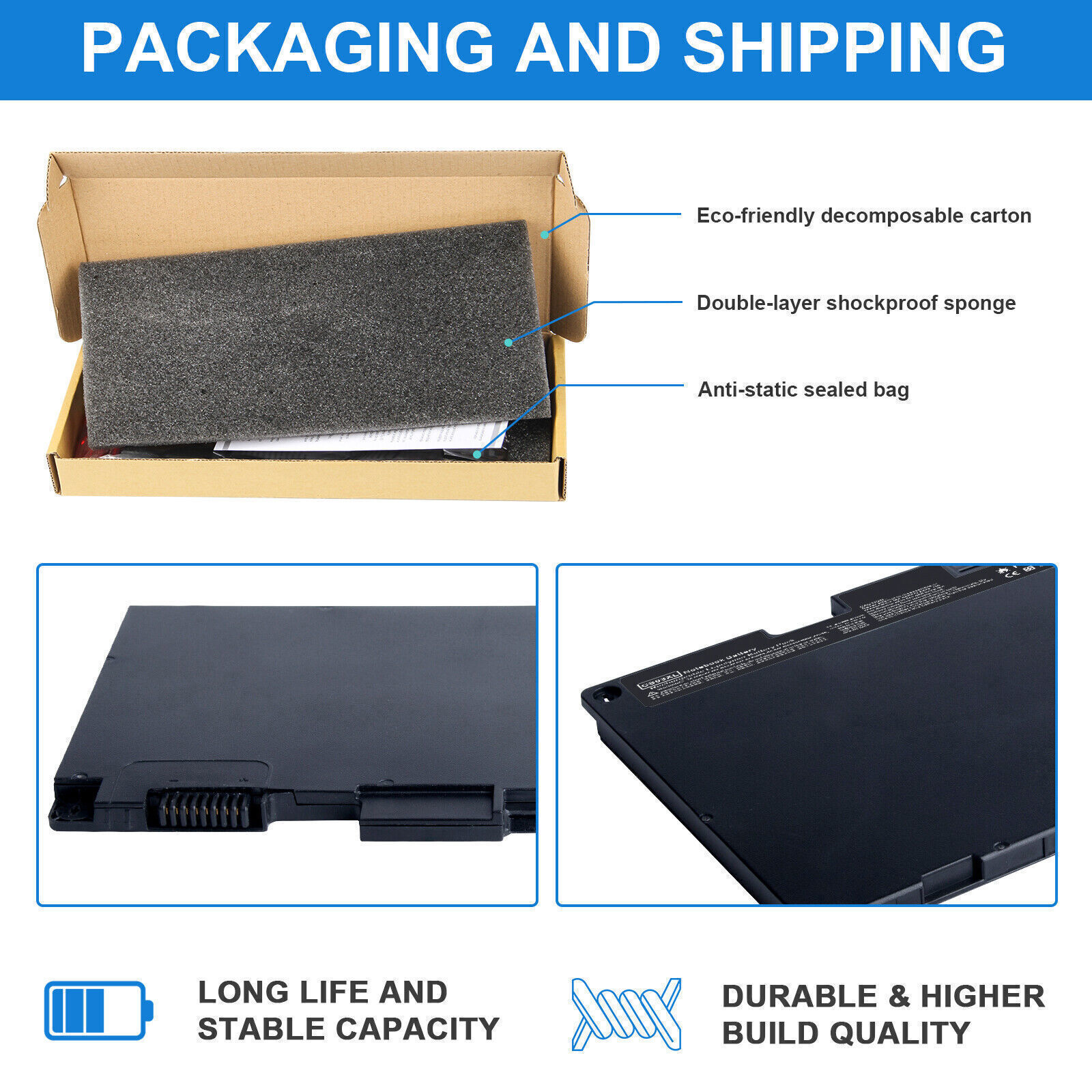 Replacement Battery for Dell Latitude E6420 E6430 E5420 E5520 E5530 T54FJ M5Y0X