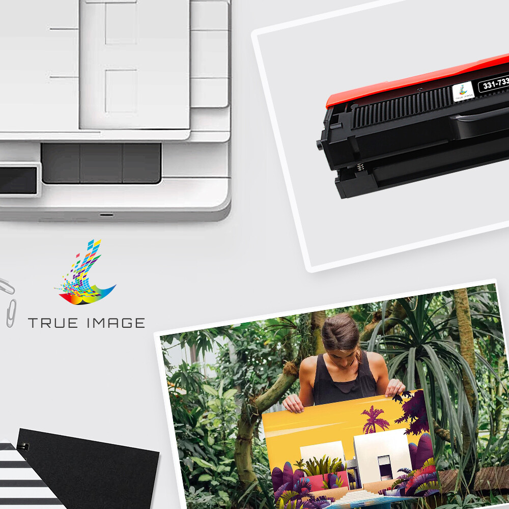 2-Pack/Pk 331-7335 Toner Cartridge for Dell 1160 B1163W B1165nfw B1160 B1160W