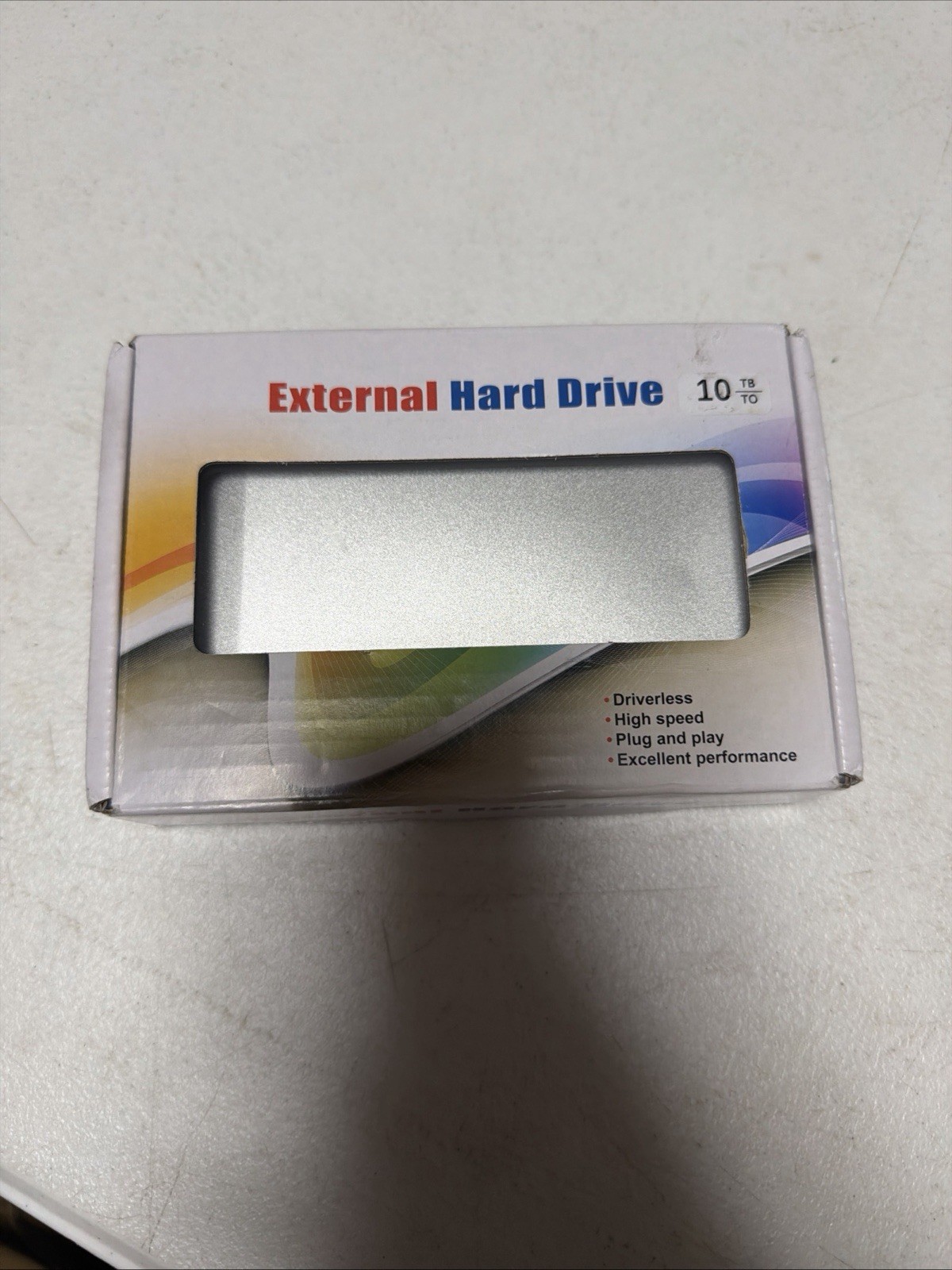 10TB Driverless External Hard Drive USB 2.0 3.0 & 3.1 | Lightweight and Fast