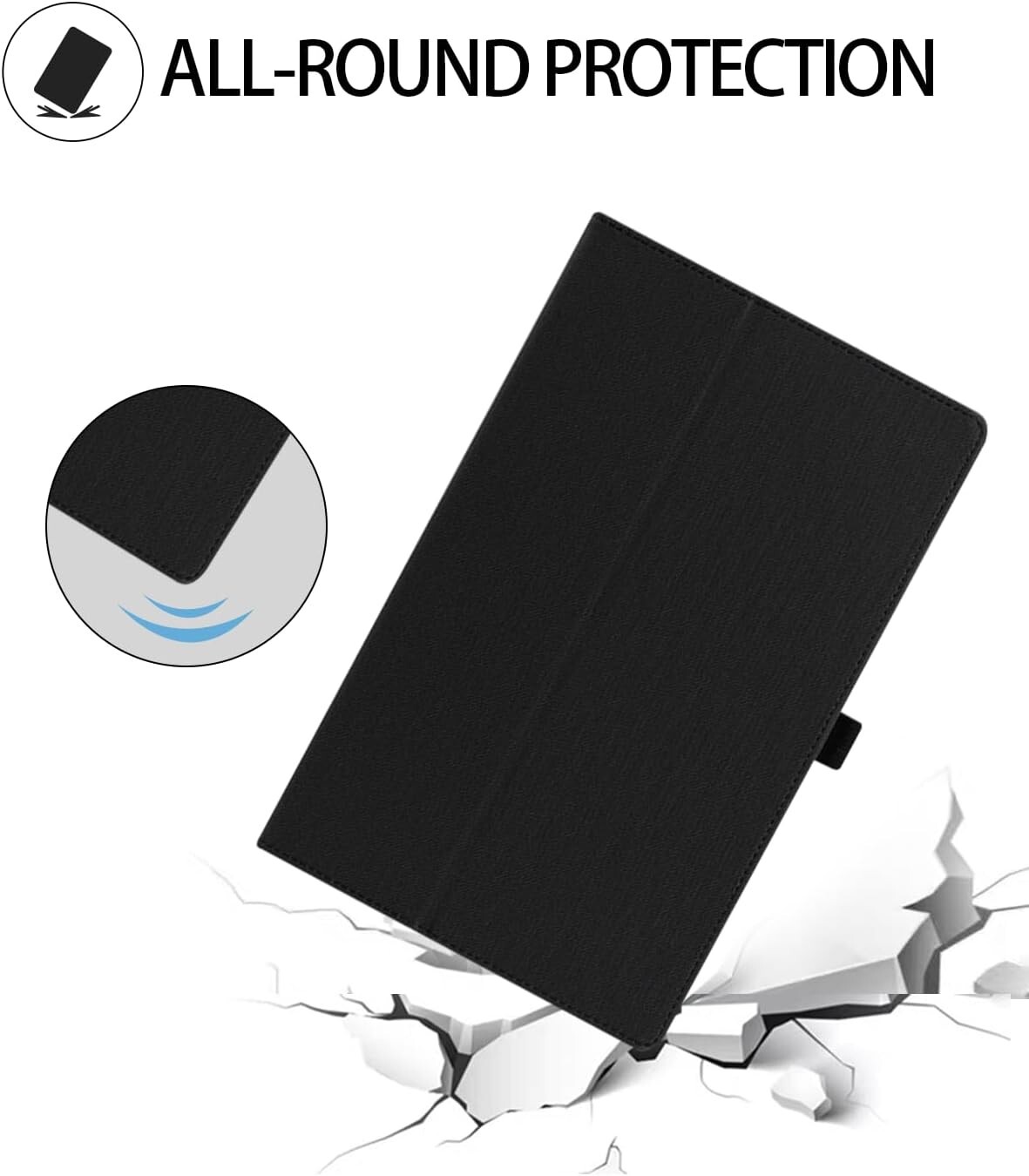 Case For AEEZO Tablet 10 inch Android 13/ 10.1″ Android 14 Tablet Magnetic Cover