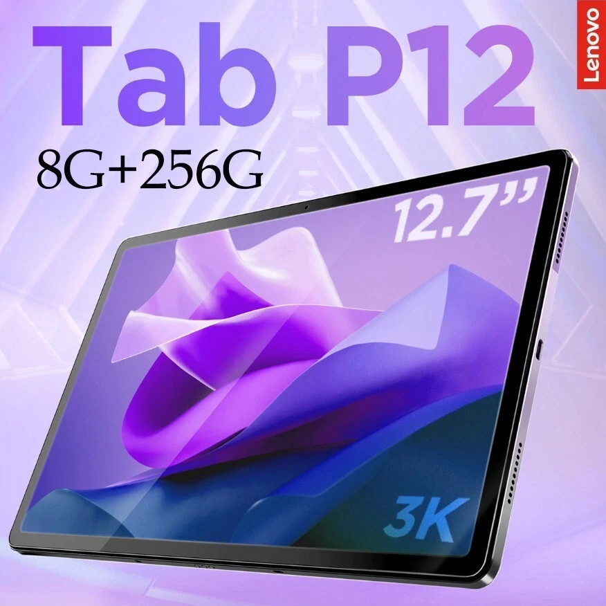 Lenovo – Tab P12 RAM 8GB Storage 256GB 3K Android Tablet ZACH0165U 12.7″