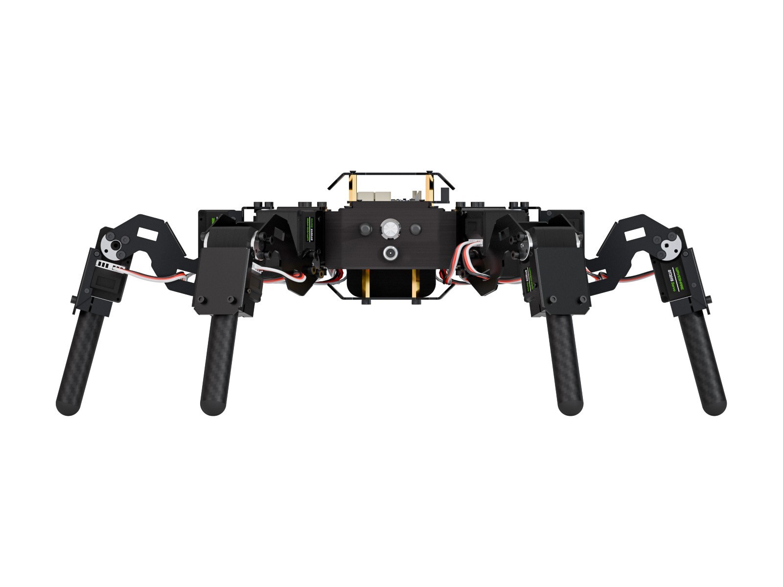 Waveshare 18-DOF HexArth Bionic Hexapod Robot, Open Source For ESP32,Vector Moti