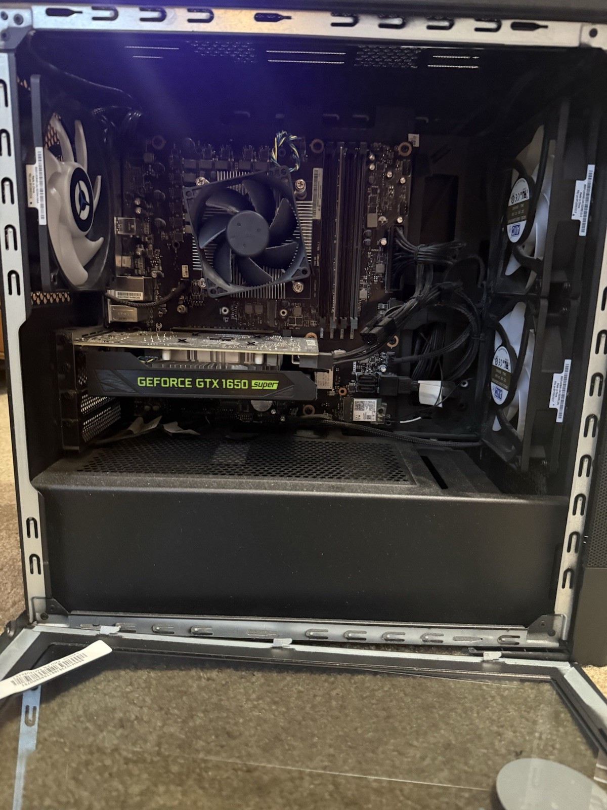 Lenovo Legion T5 26AMR5 Gaming Desktop, GeForce GTX 1650 SUPER, Black
