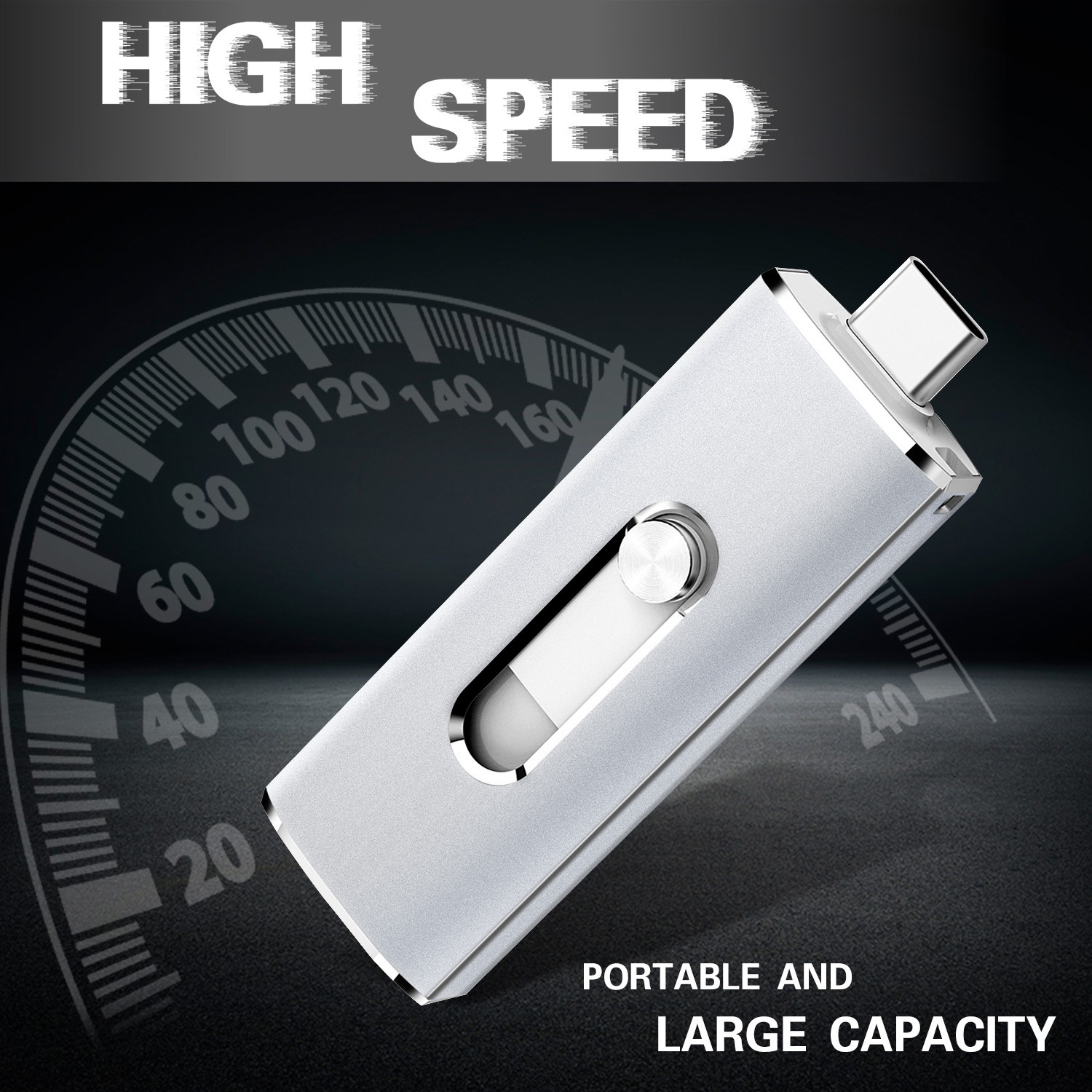 64GB Type C USB 3.0 Flash Drive OTG Memory Stick Thumb Drive for Android phone