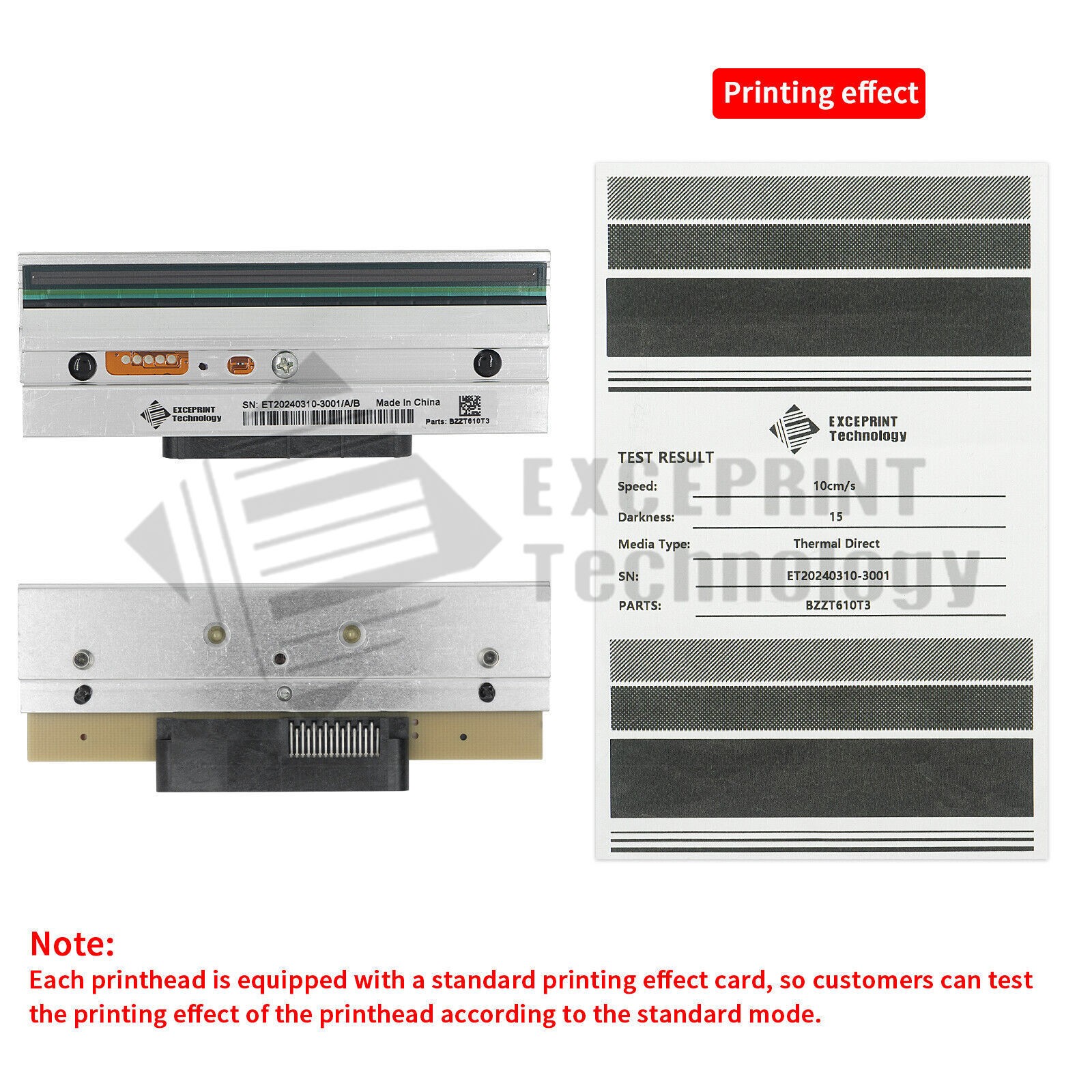 ✅ 300dpi Printhead for Zebra ZT610 610R Printer P1083320-011 USA STOCK ✅