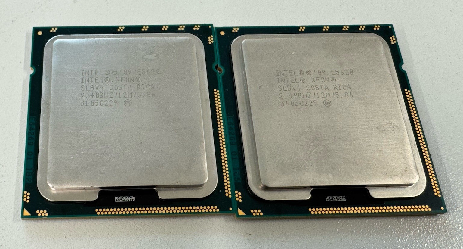 2x Intel Xeon E5620 2.4GHz Processor