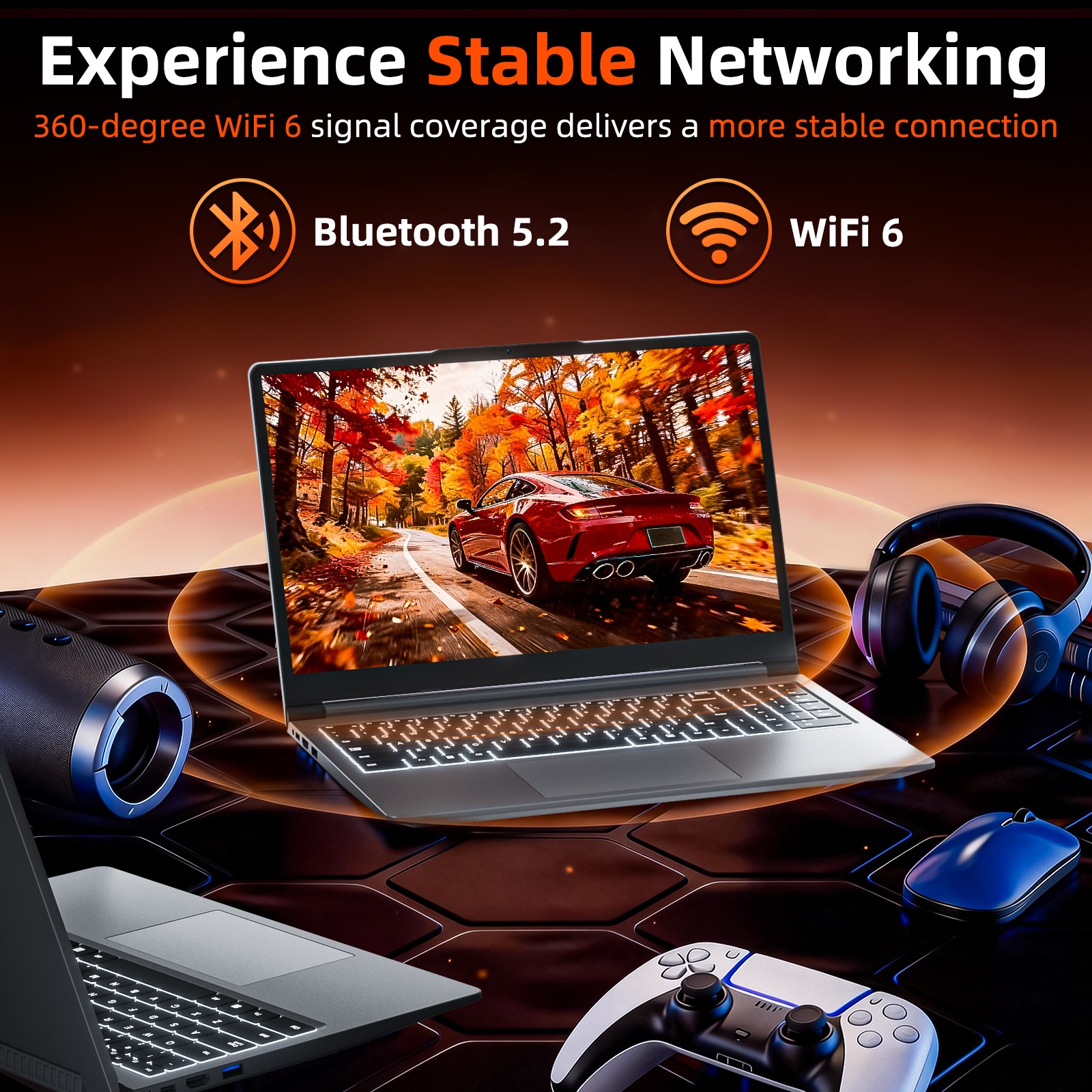 2026 SGIN Laptop Computer 15.6 inch Intel Quad-Core Processor 16GB RAM 512GB SSD