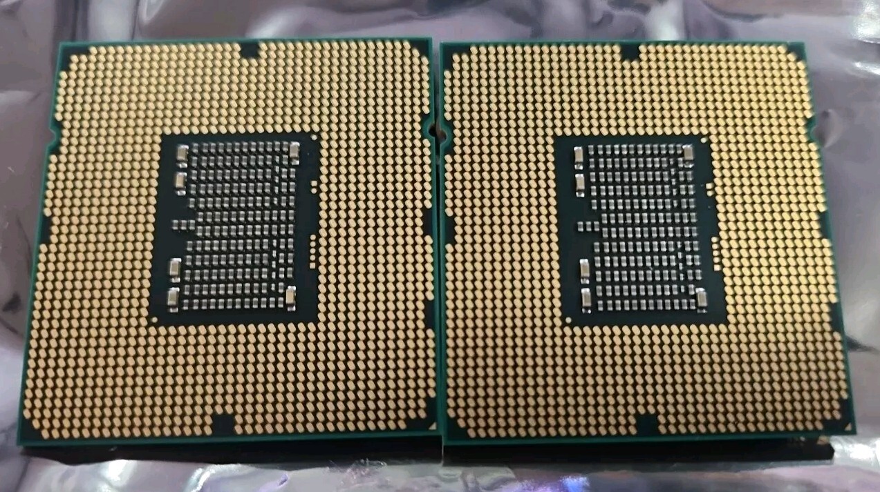 Two Intel XEON E5645 2.40GHz 12M CPU Processors