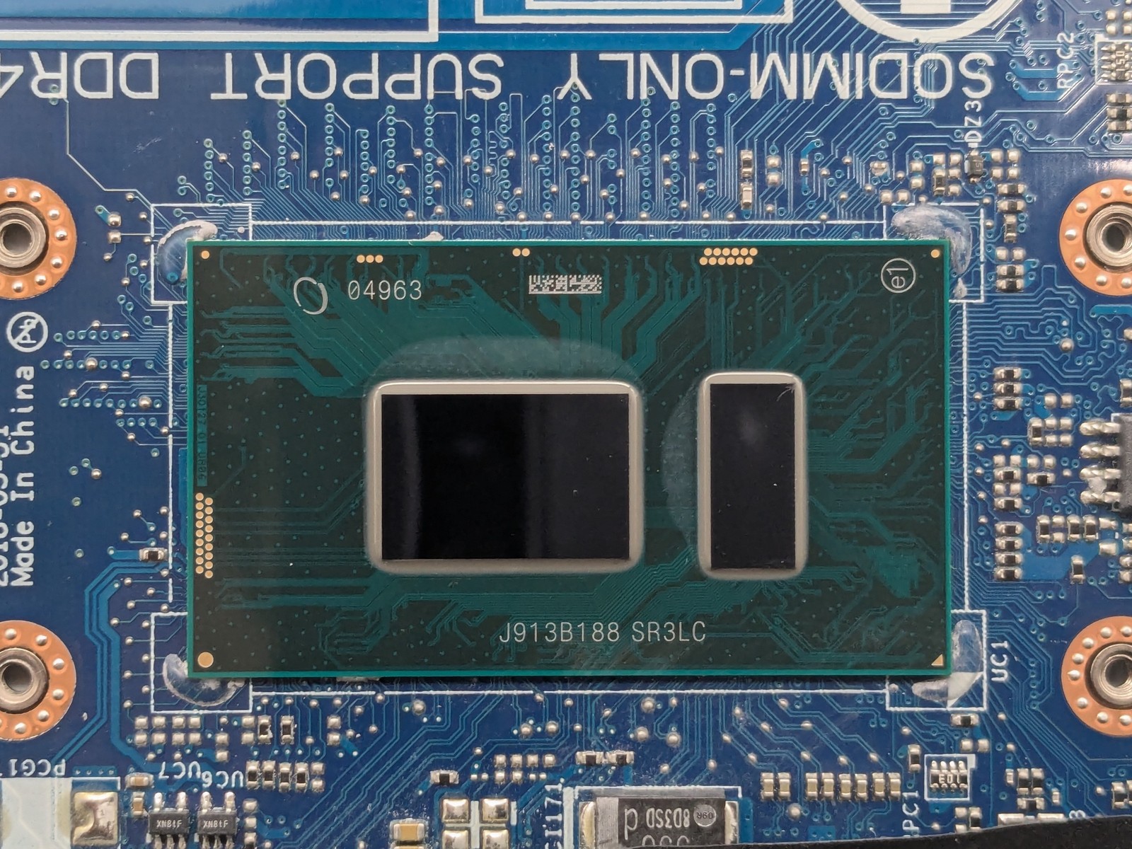 Genuine Dell Latitude 3490 3590 Motherboard Intel Core i7-8550U/1.8GHz XTVNM