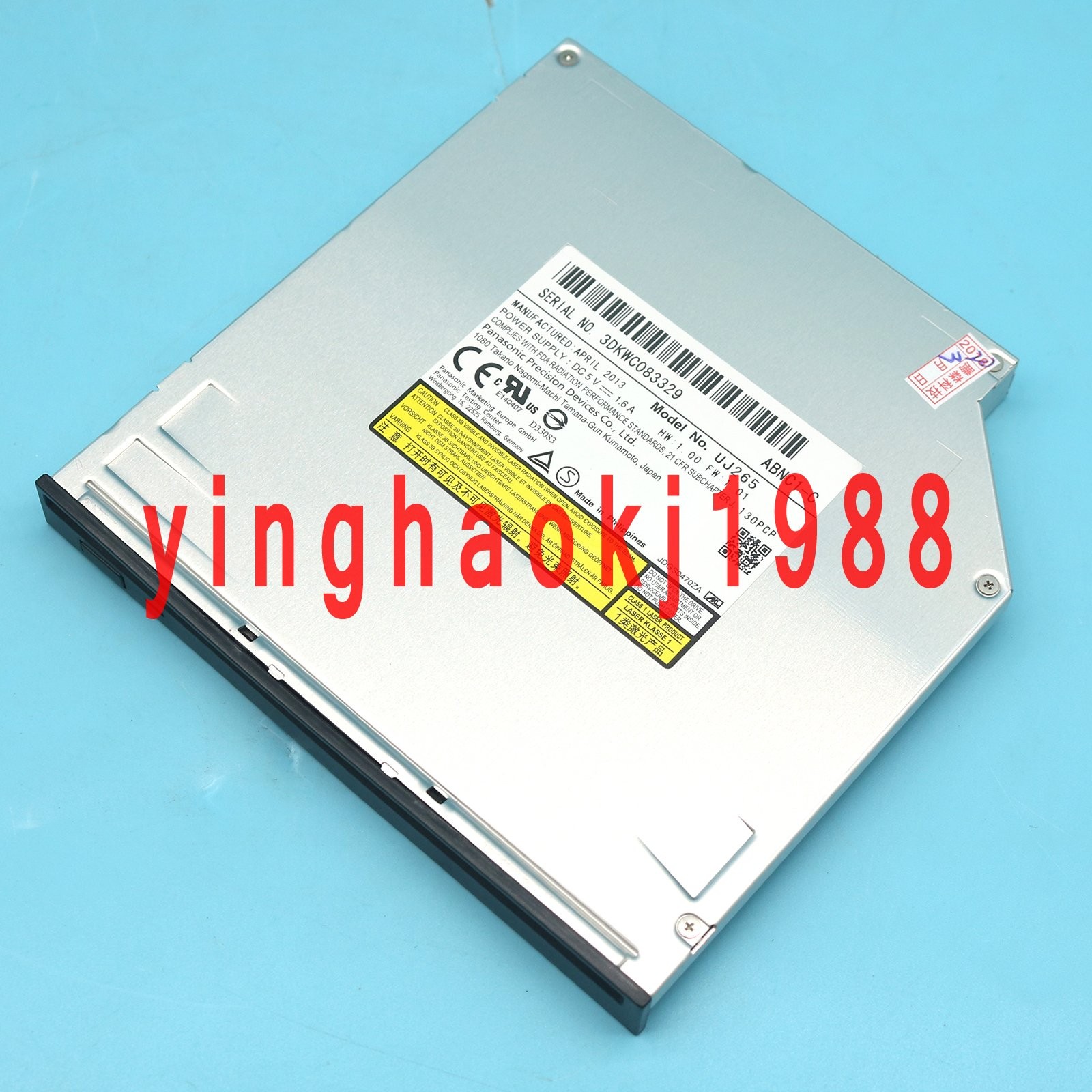UJ265 Panasonic Slot in Blu-ray Burner DVD Drive Player 12.7mm SATA NEW