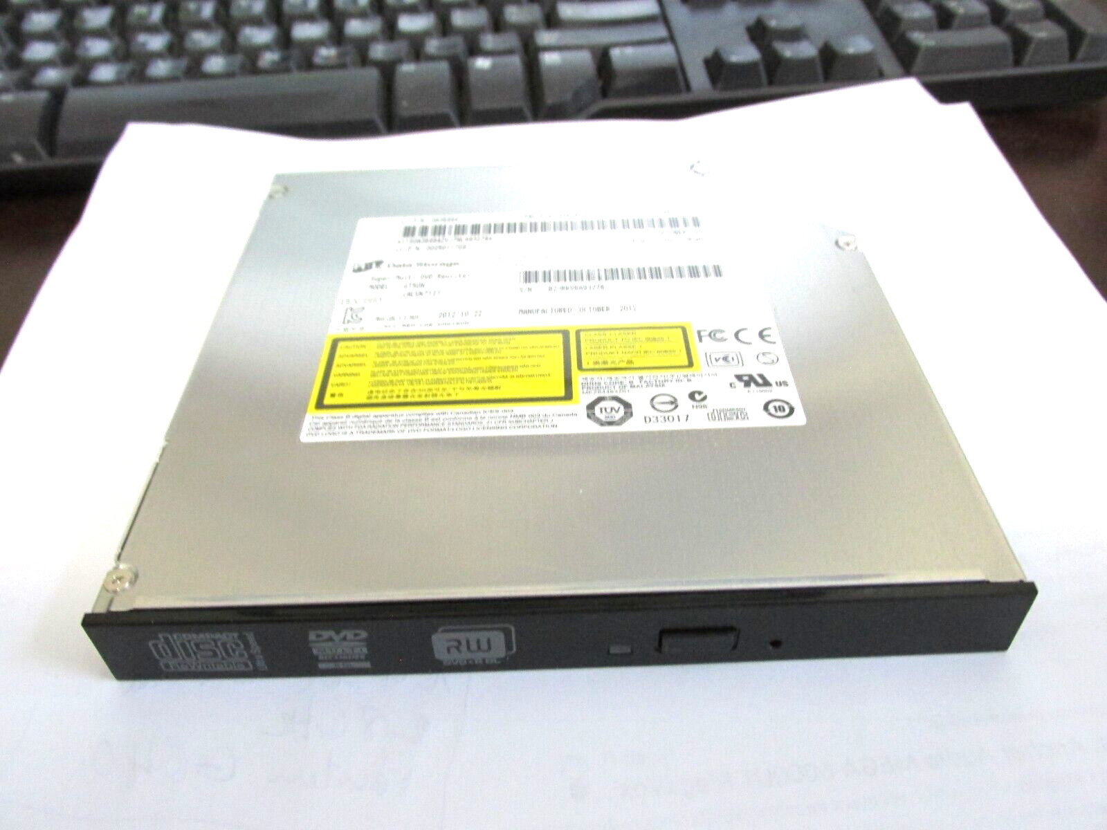 HL GT50N SATA LAPTOP DVD Super Multi DVD-RW Dual Layer Burner Drive